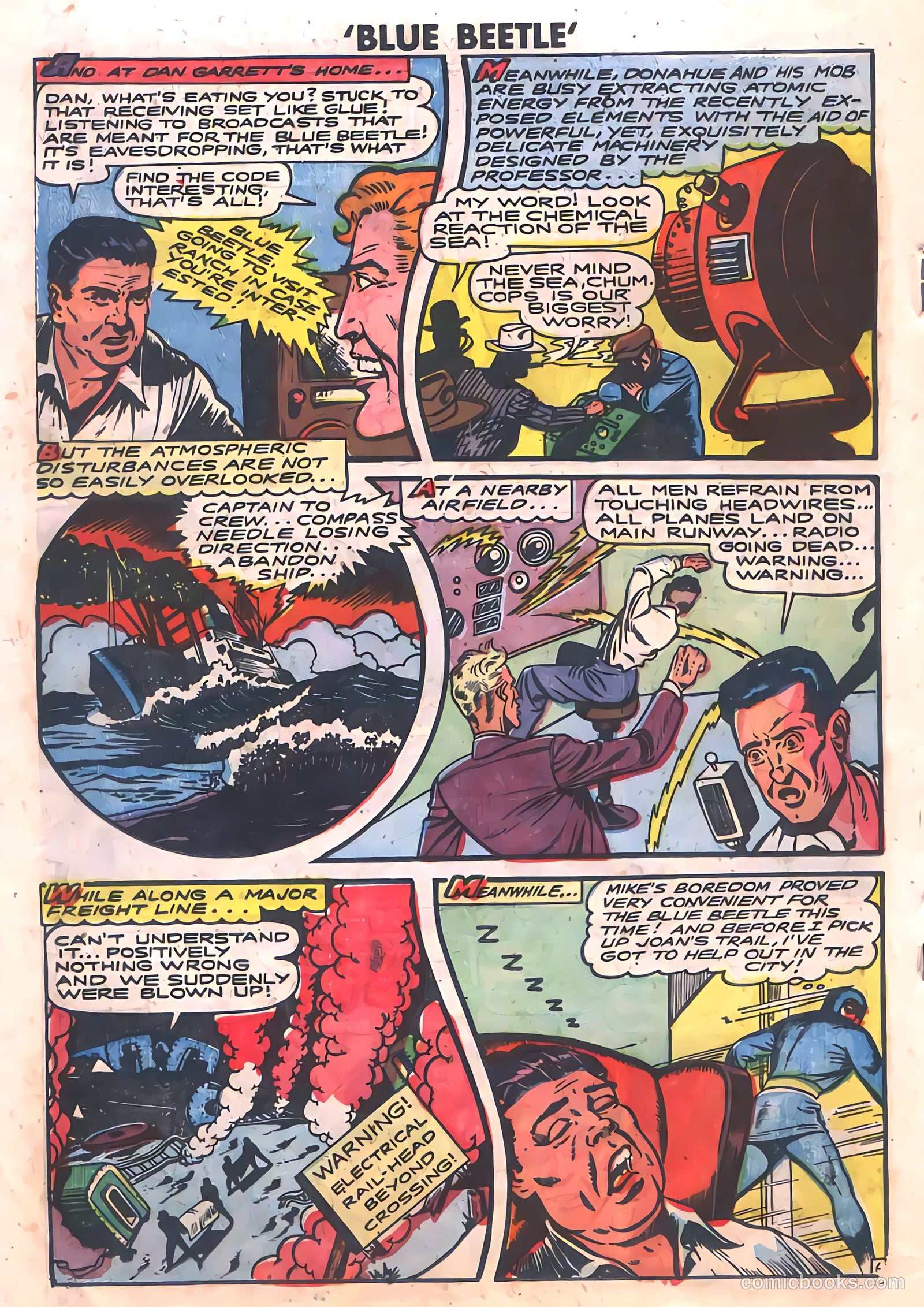 The Blue Beetle #19 — page 18 of 36