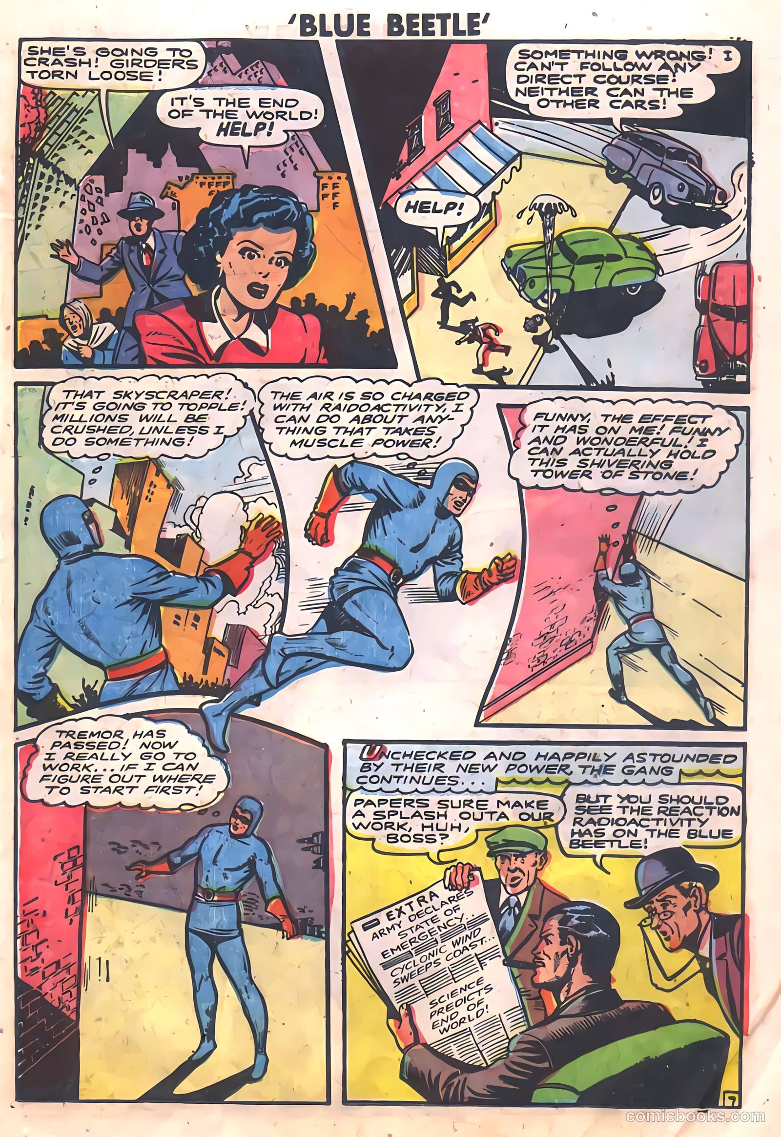 The Blue Beetle #19 — page 19 of 36