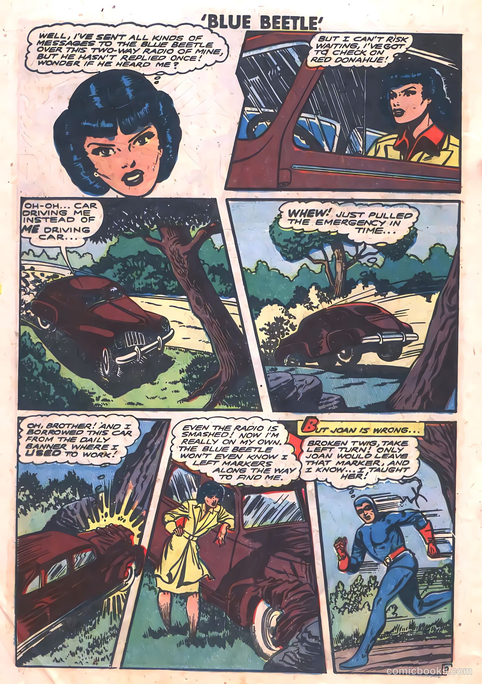 The Blue Beetle #19 — page 20 of 36