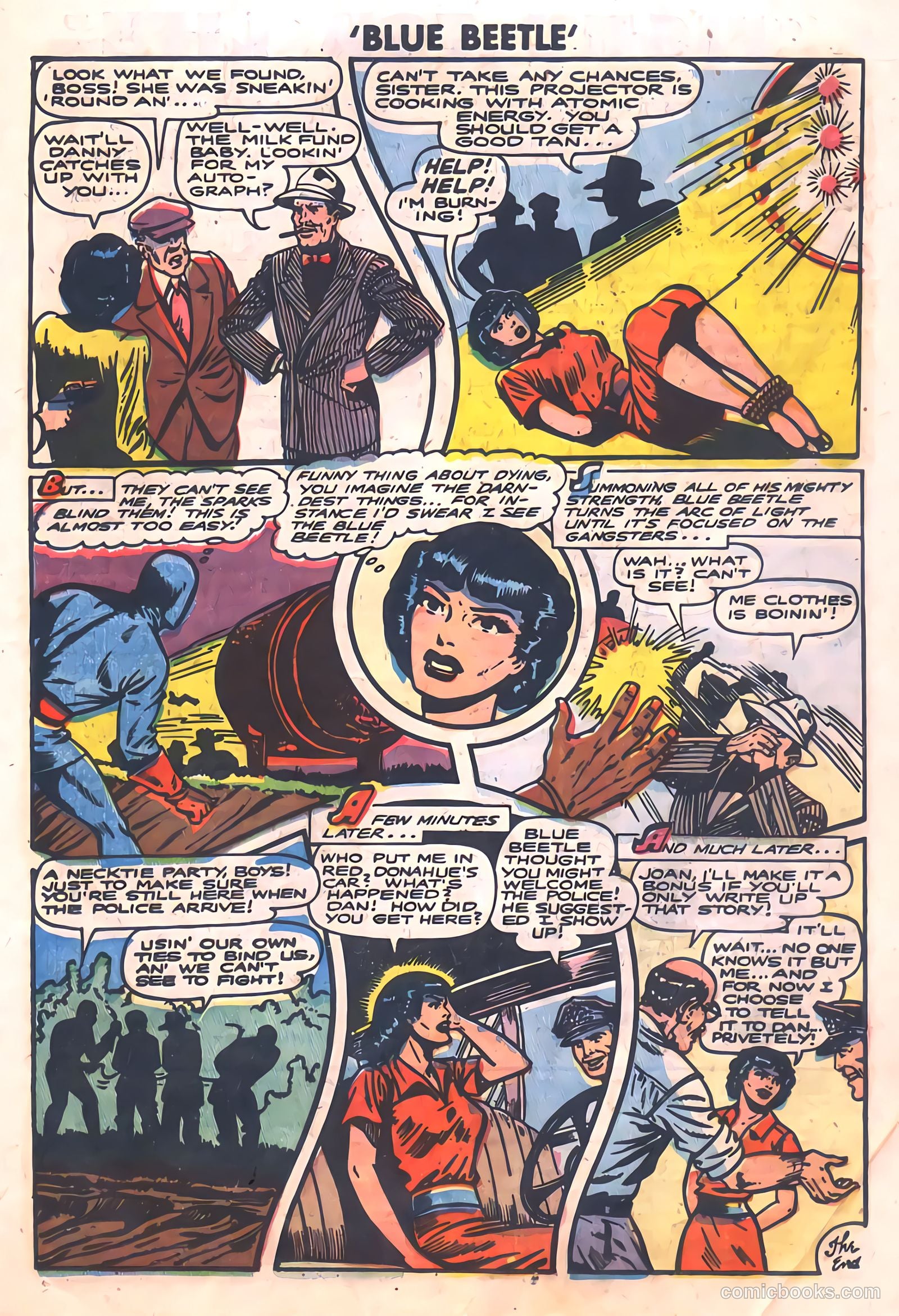 The Blue Beetle #19 — page 23 of 36