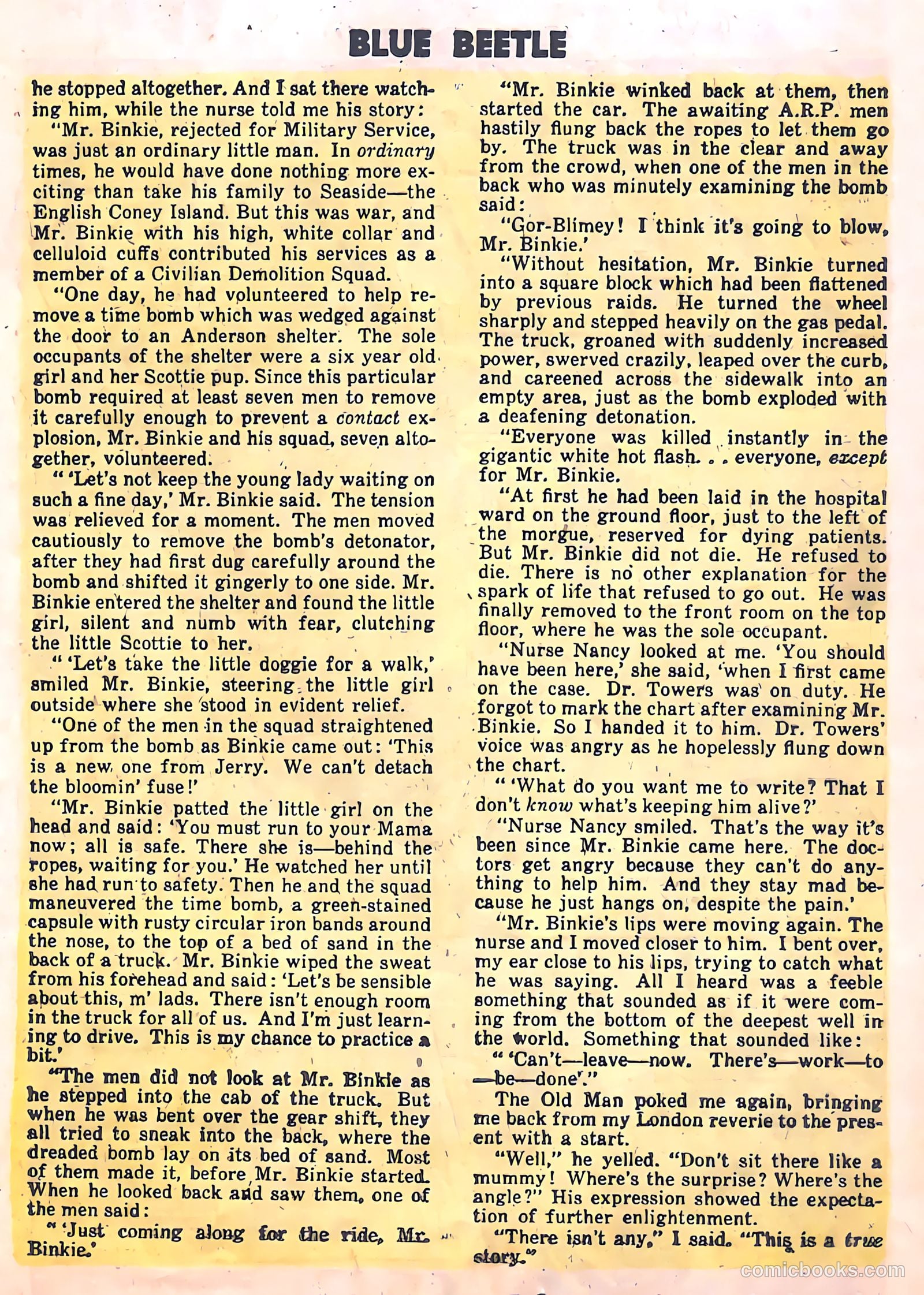 The Blue Beetle #19 — page 25 of 36