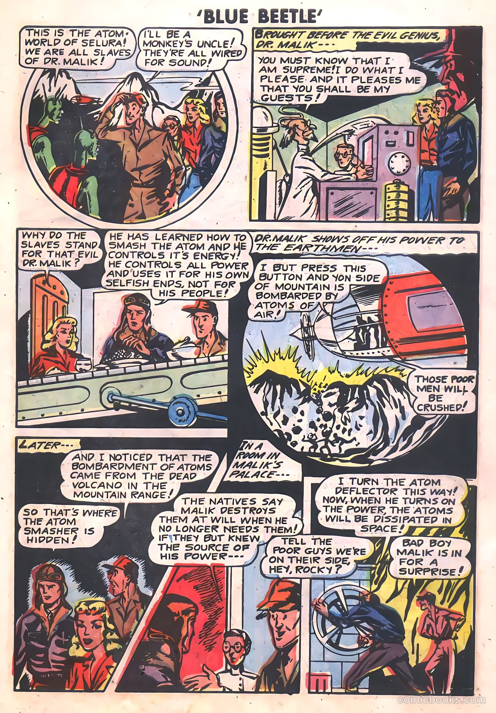 The Blue Beetle #19 — page 27 of 36