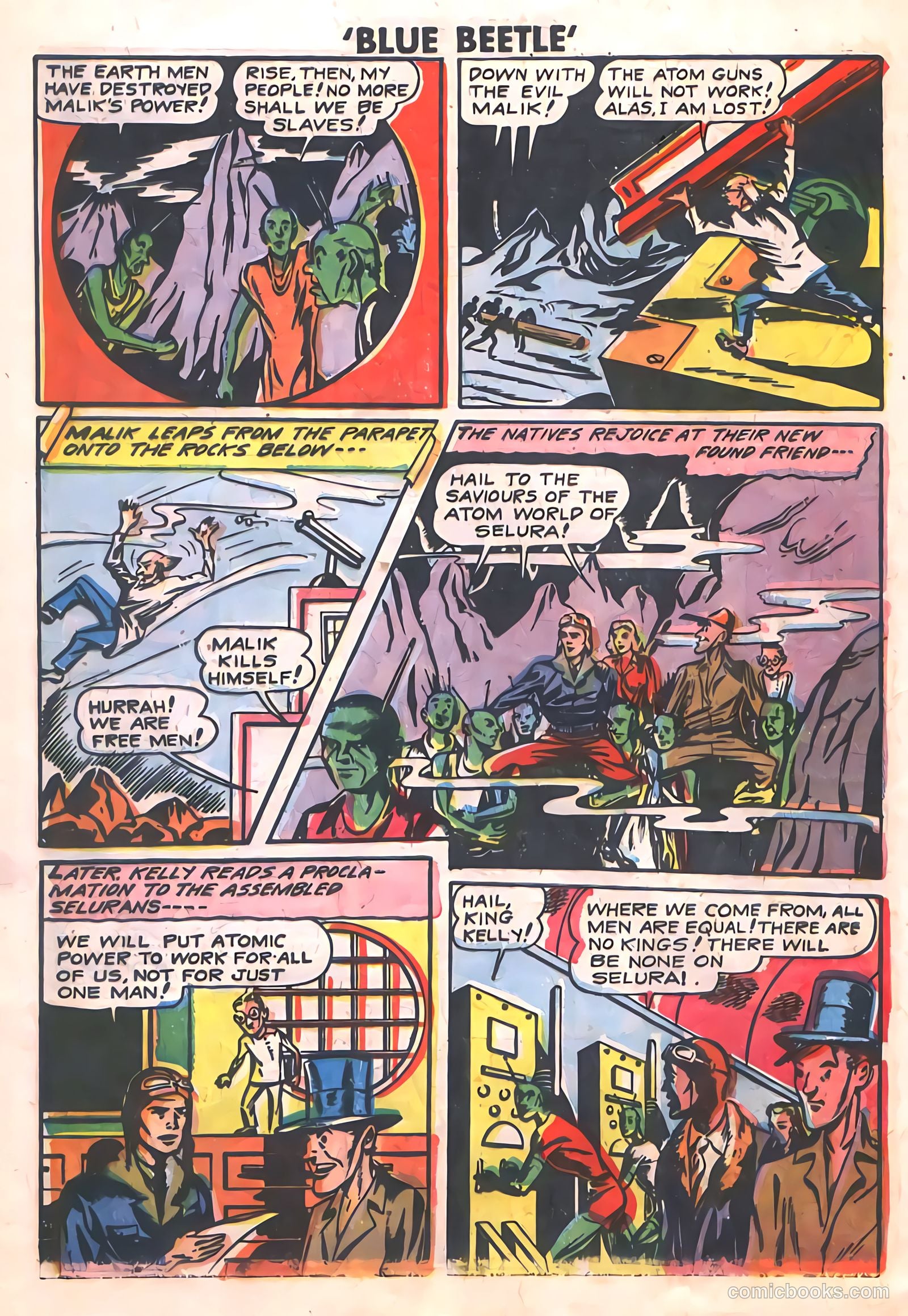 The Blue Beetle #19 — page 28 of 36