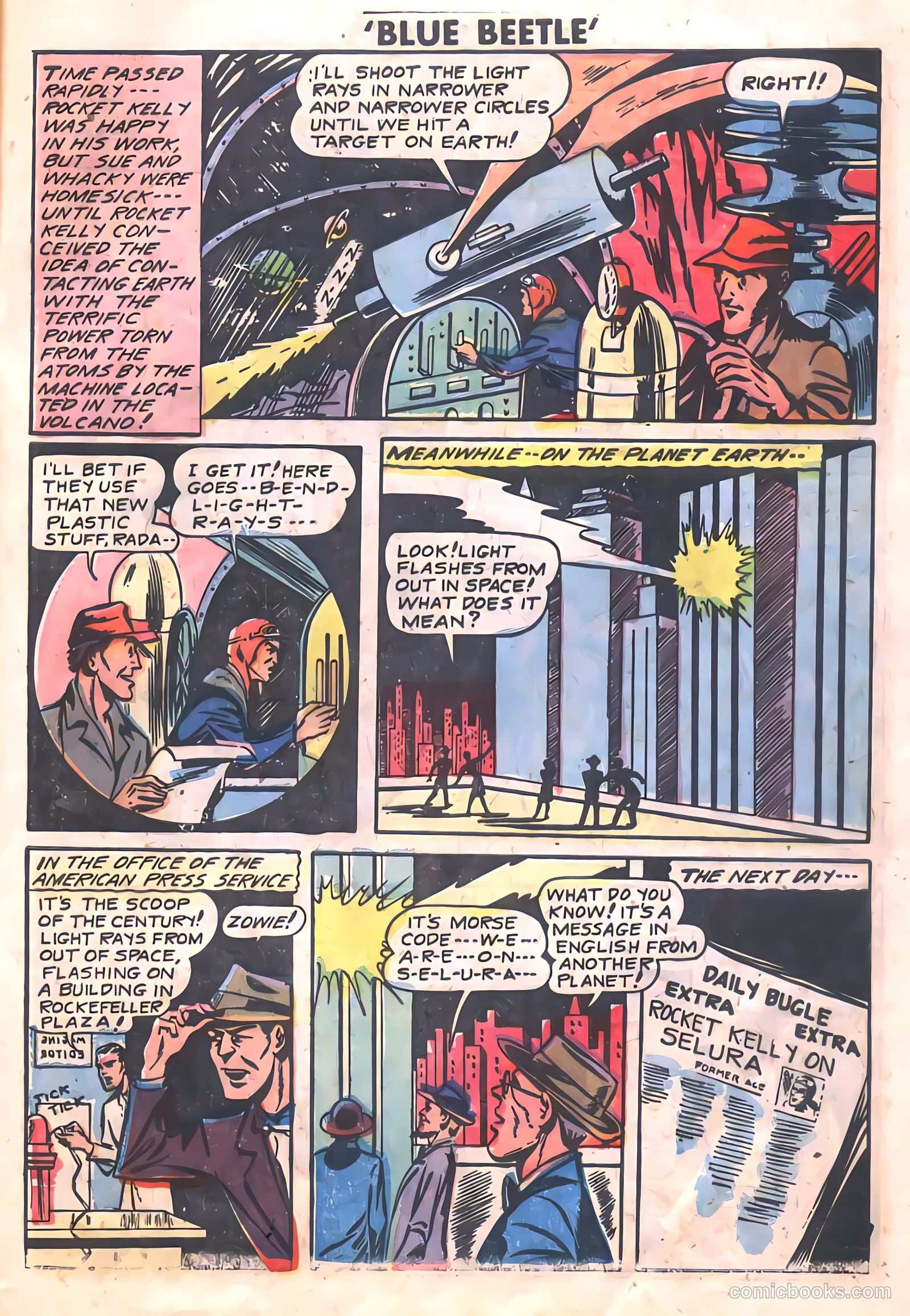 The Blue Beetle #19 — page 29 of 36