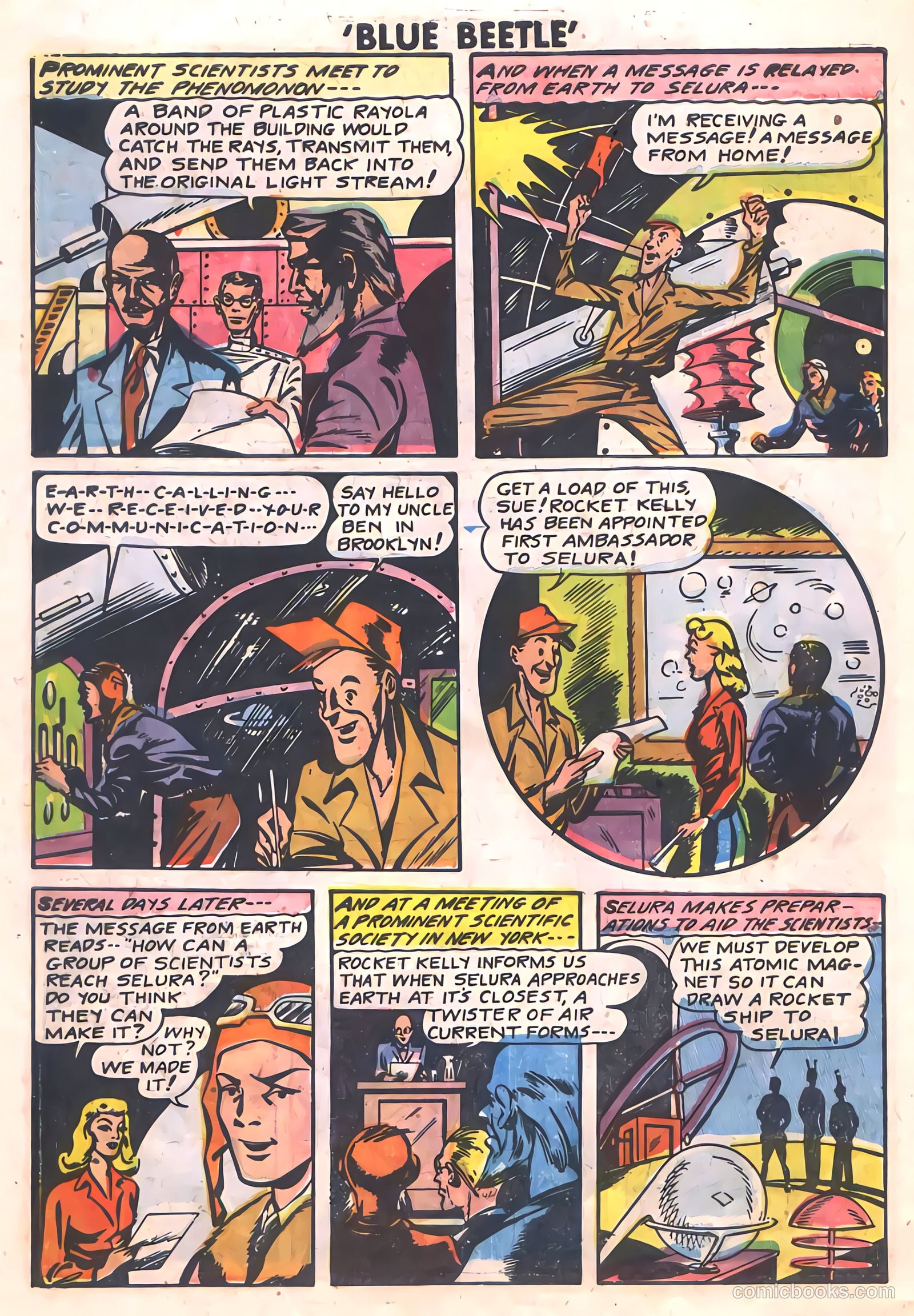 The Blue Beetle #19 — page 30 of 36