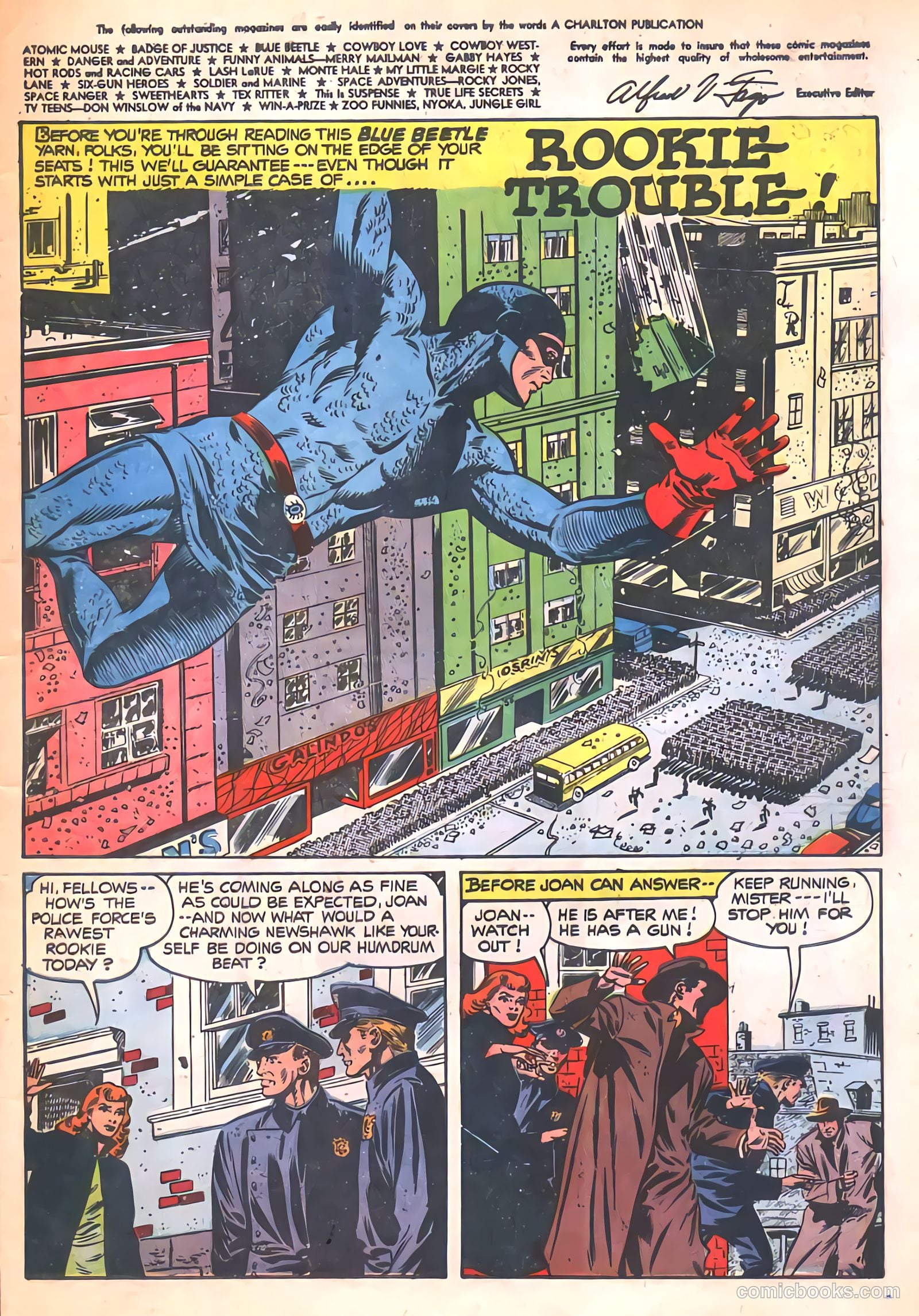 The Blue Beetle #20 — page 3 of 36
