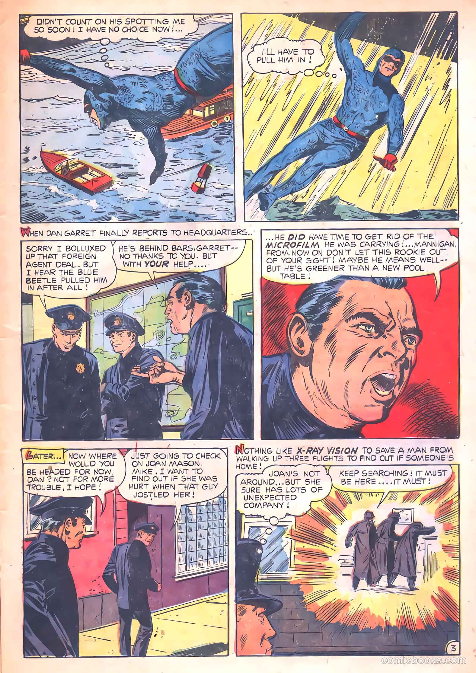 The Blue Beetle #20 — page 5 of 36