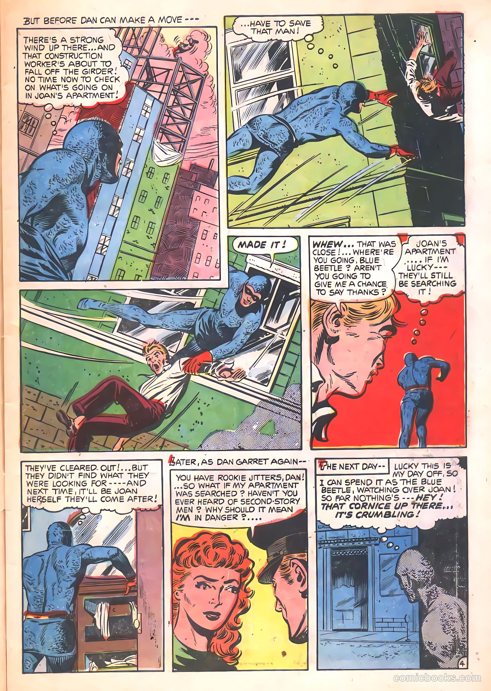 The Blue Beetle #20 — page 7 of 36