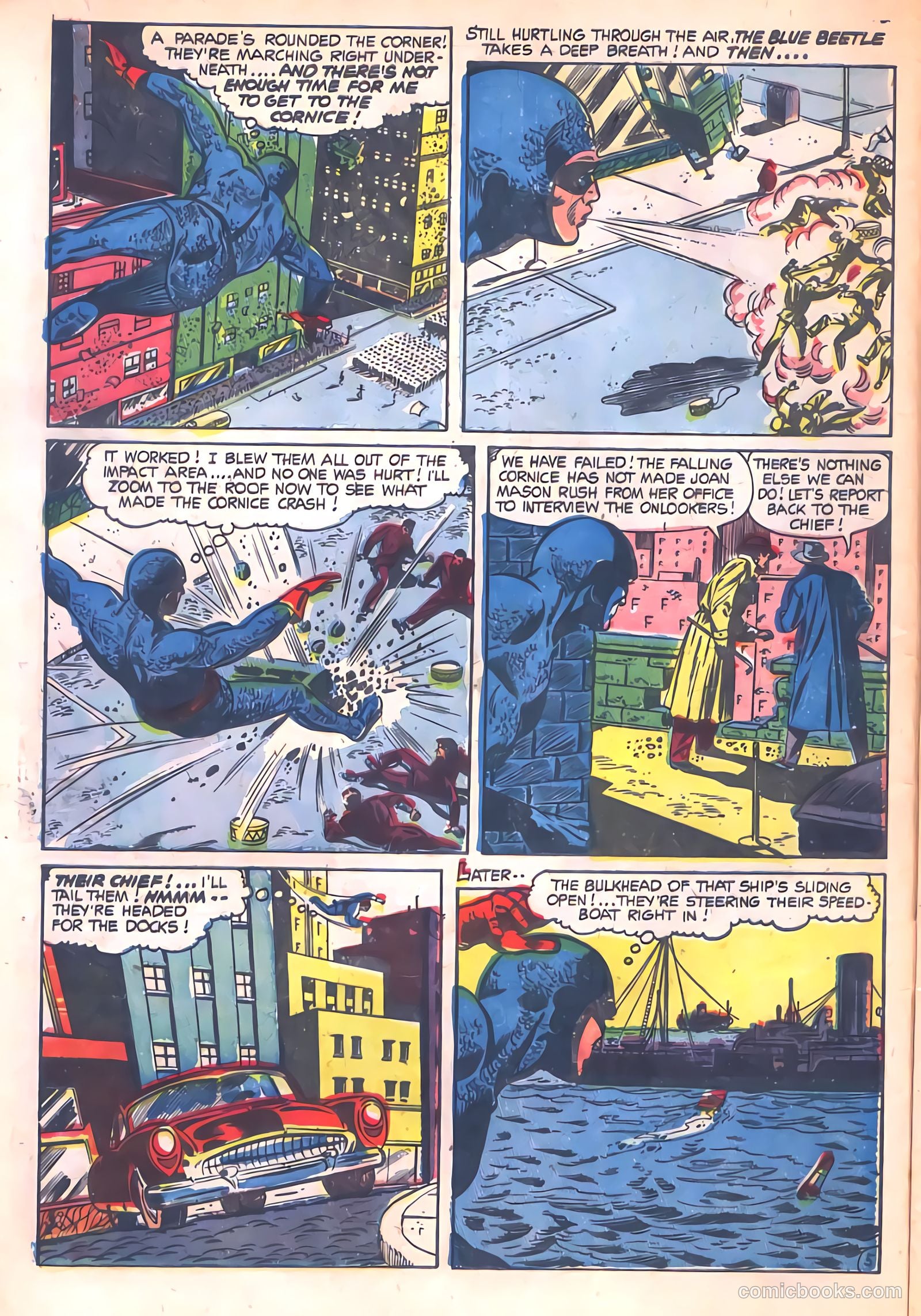 The Blue Beetle #20 — page 8 of 36