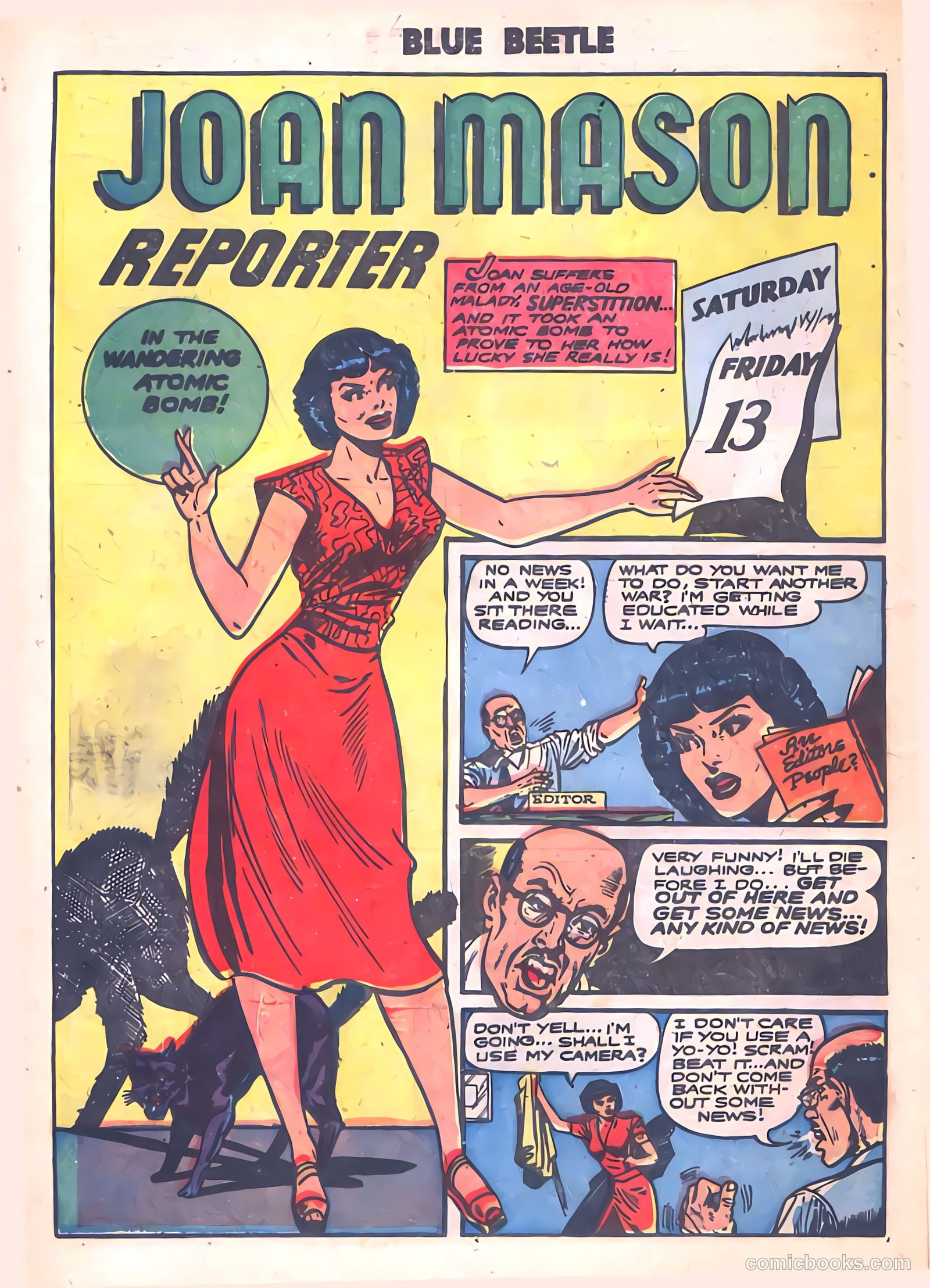 The Blue Beetle #20 — page 12 of 36