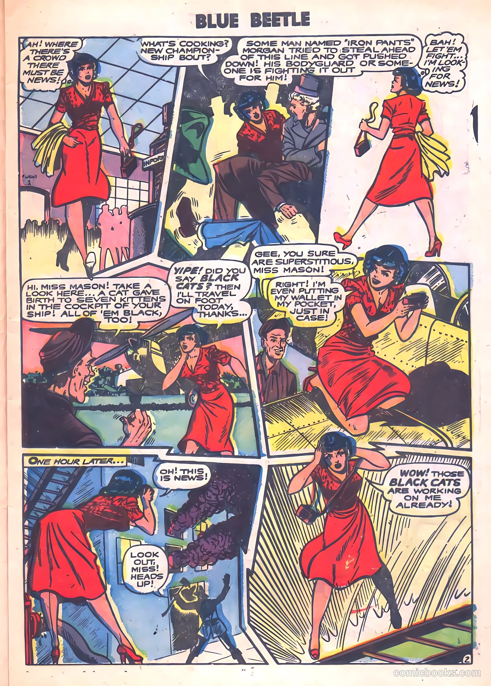 The Blue Beetle #20 — page 13 of 36