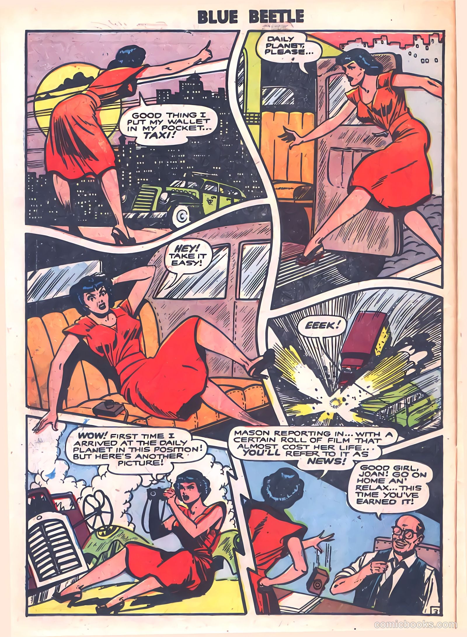 The Blue Beetle #20 — page 14 of 36