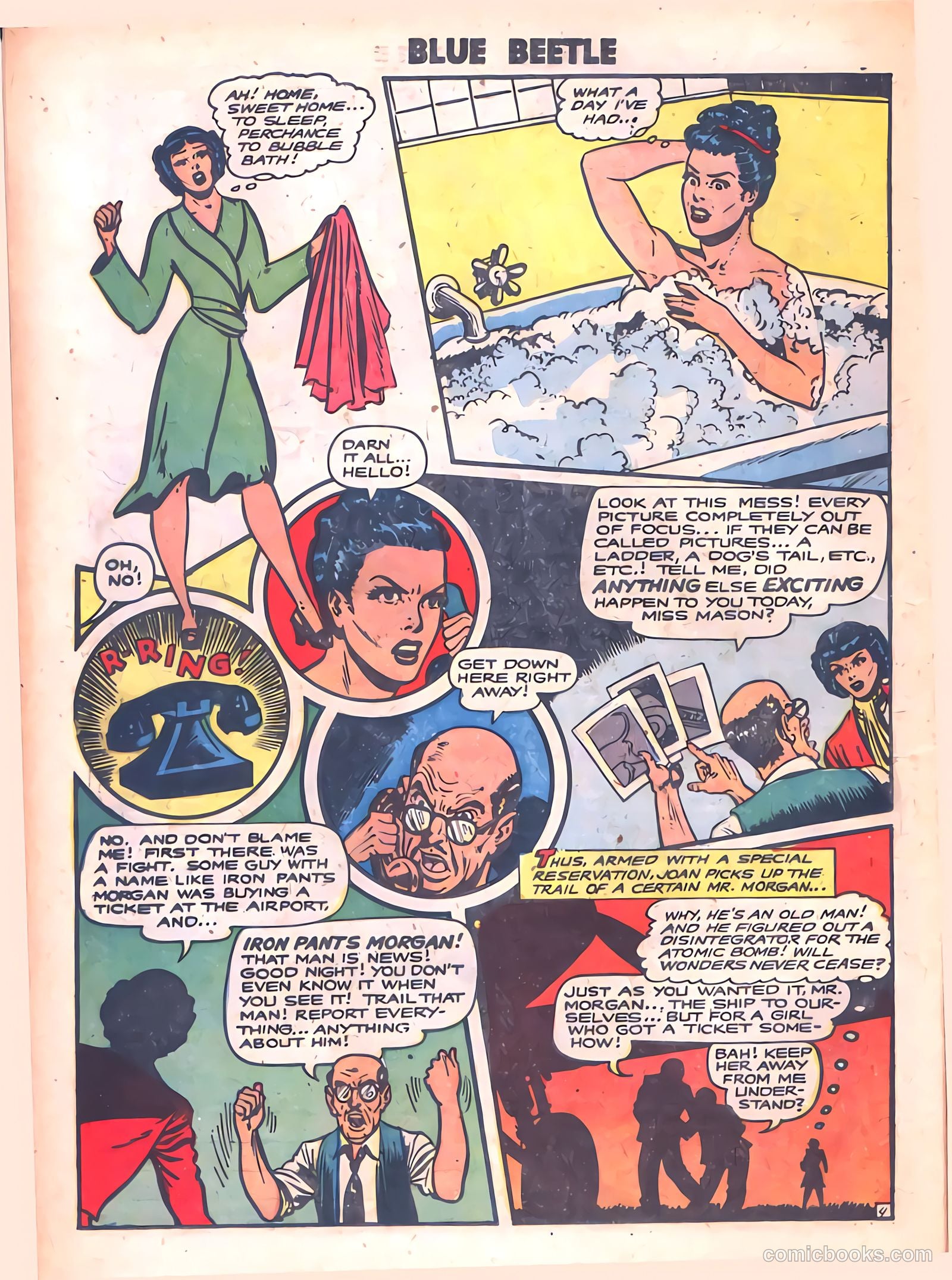 The Blue Beetle #20 — page 16 of 36
