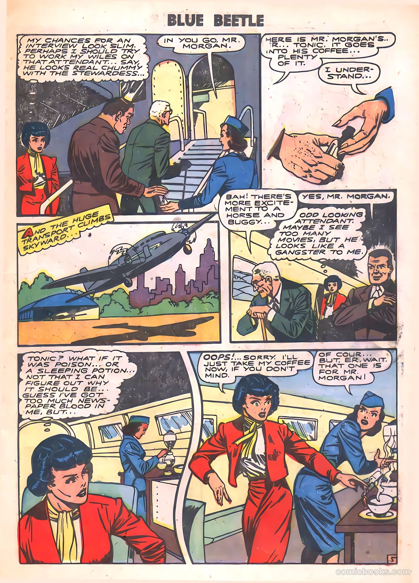 The Blue Beetle #20 — page 17 of 36