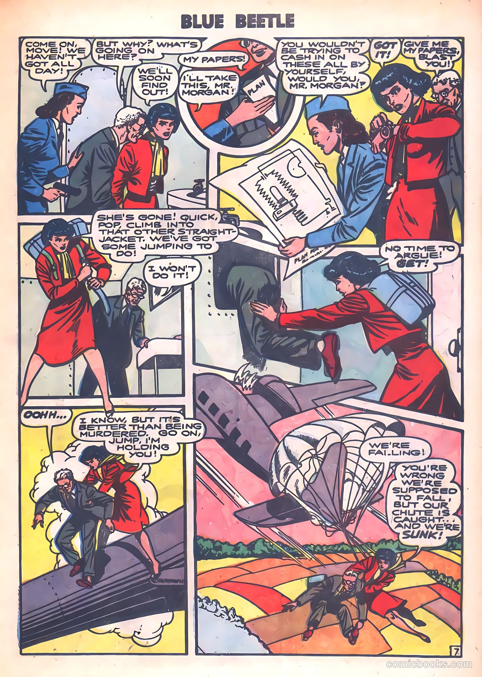 The Blue Beetle #20 — page 19 of 36