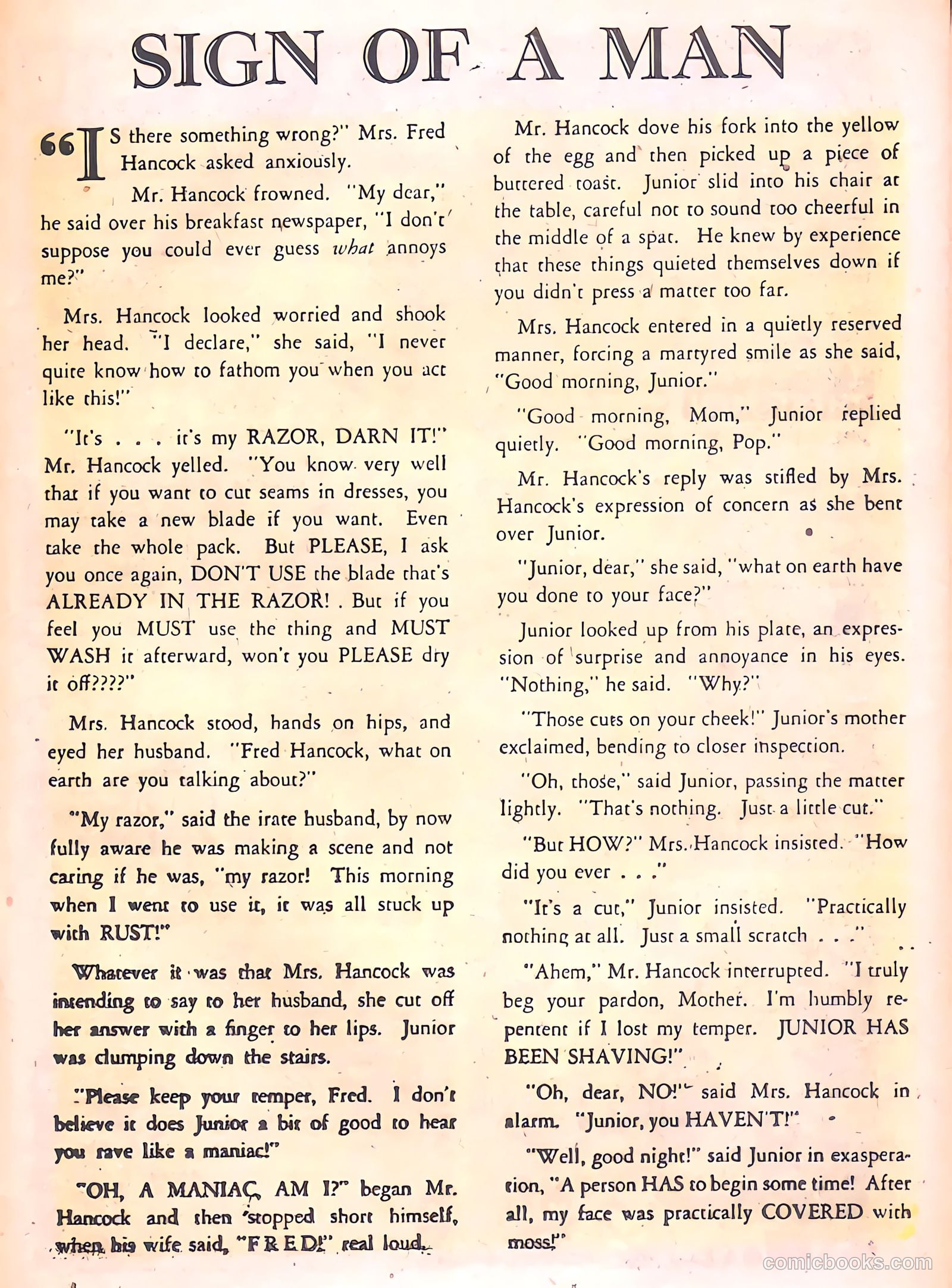 The Blue Beetle #20 — page 23 of 36