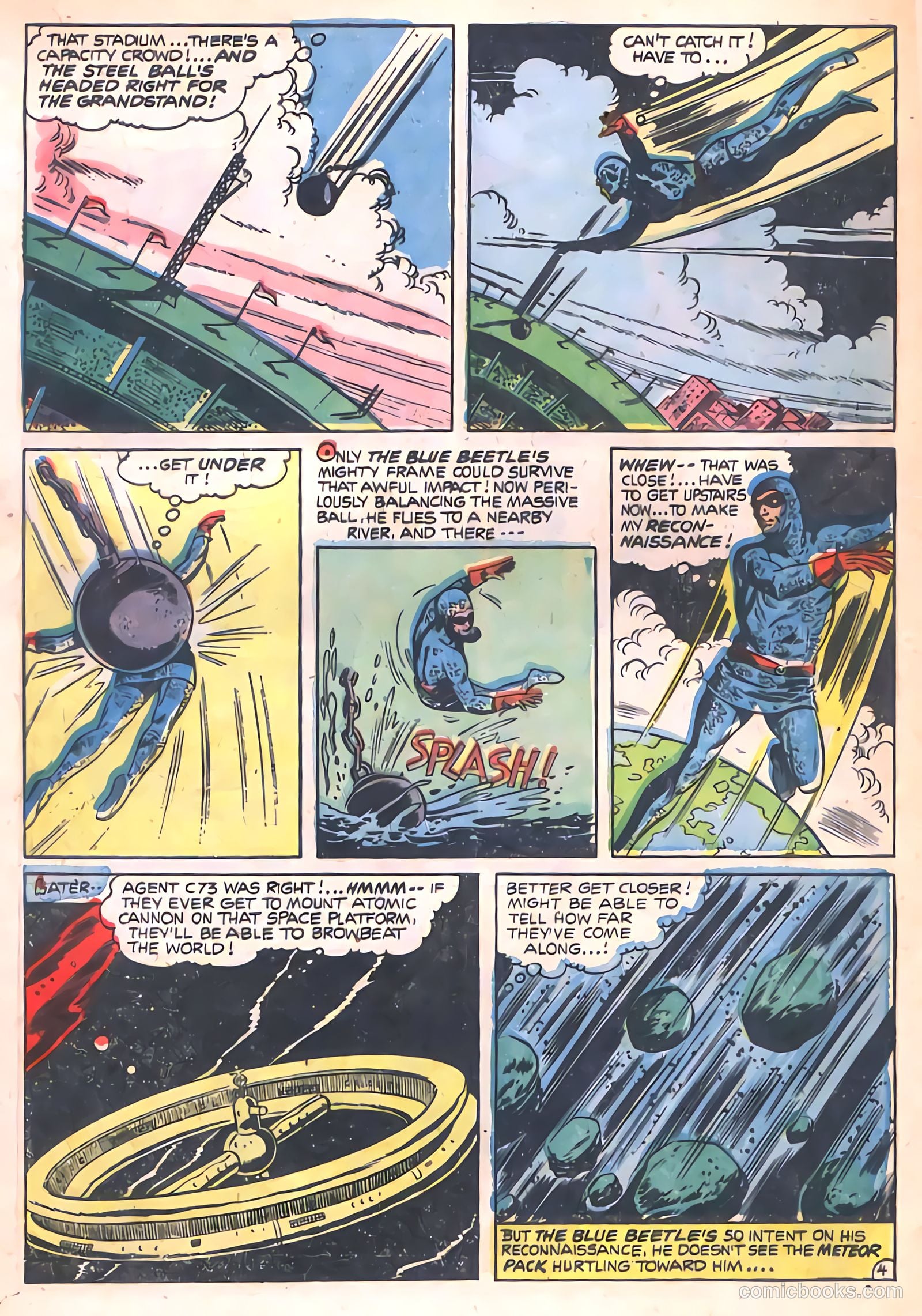 The Blue Beetle #20 — page 28 of 36