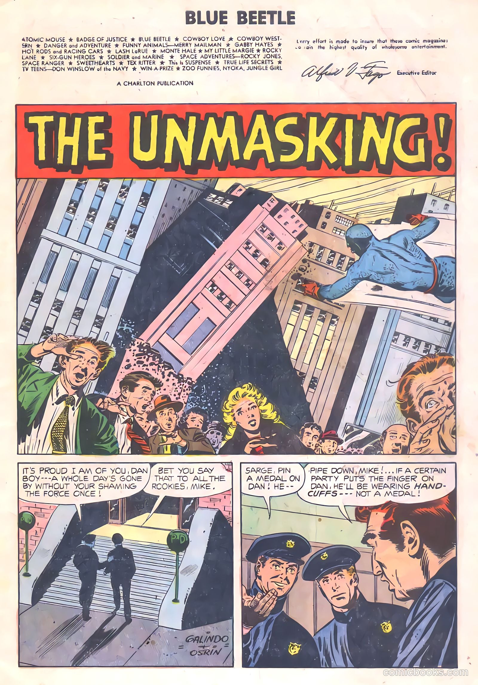 The Blue Beetle #21 — page 3 of 36