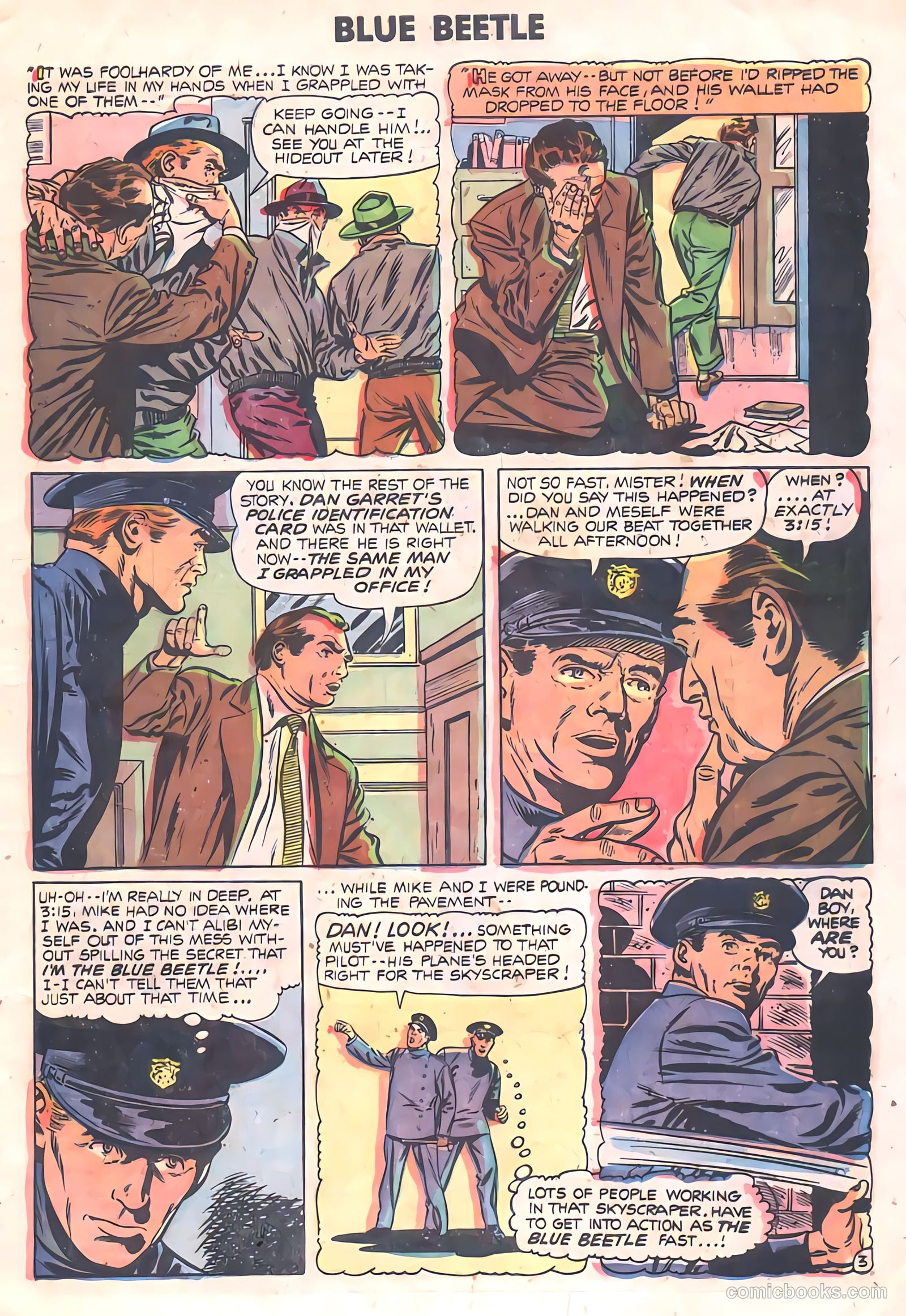 The Blue Beetle #21 — page 5 of 36