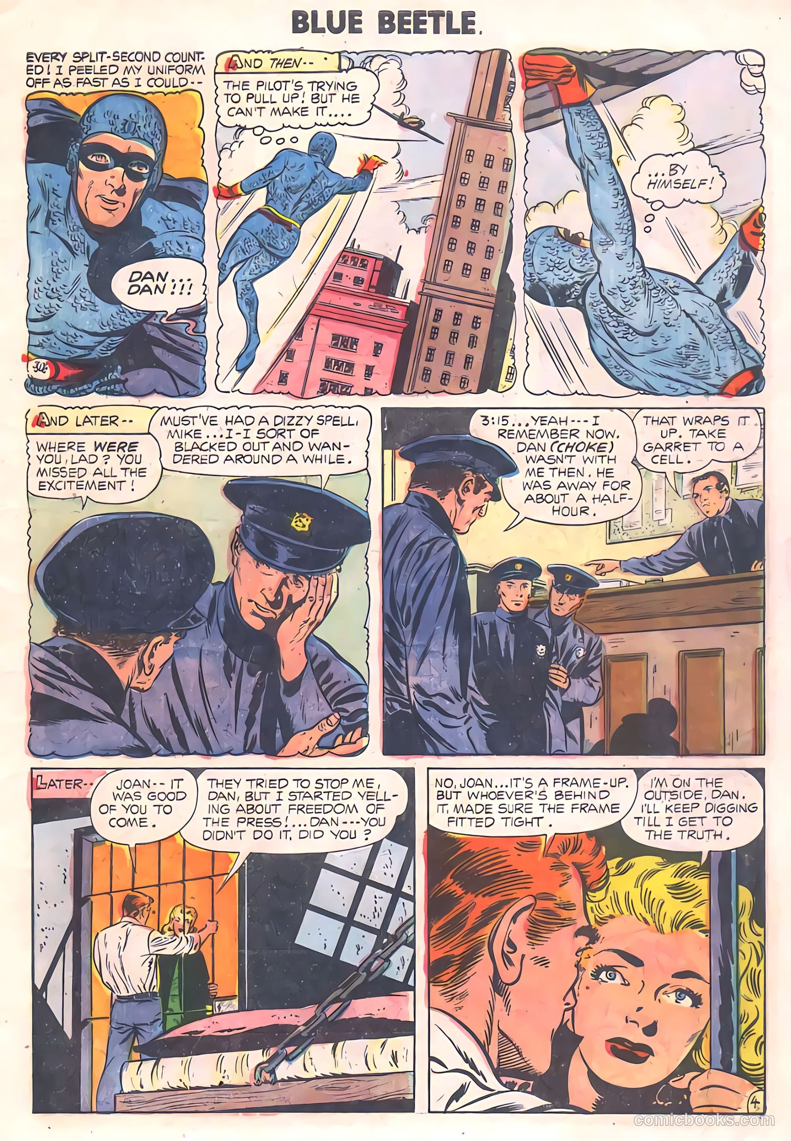 The Blue Beetle #21 — page 7 of 36