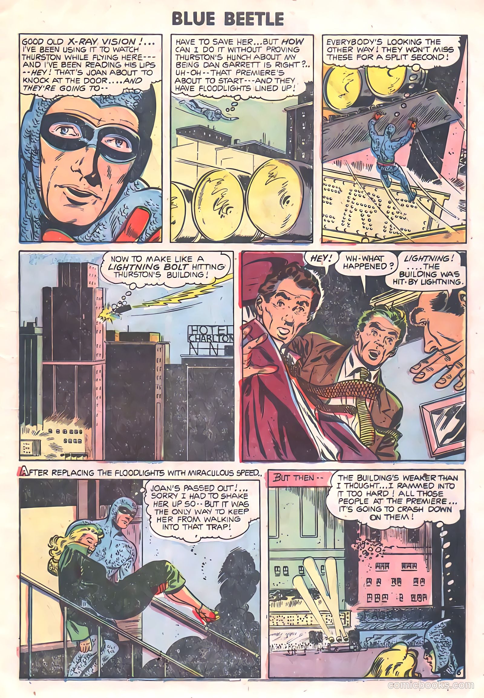 The Blue Beetle #21 — page 9 of 36