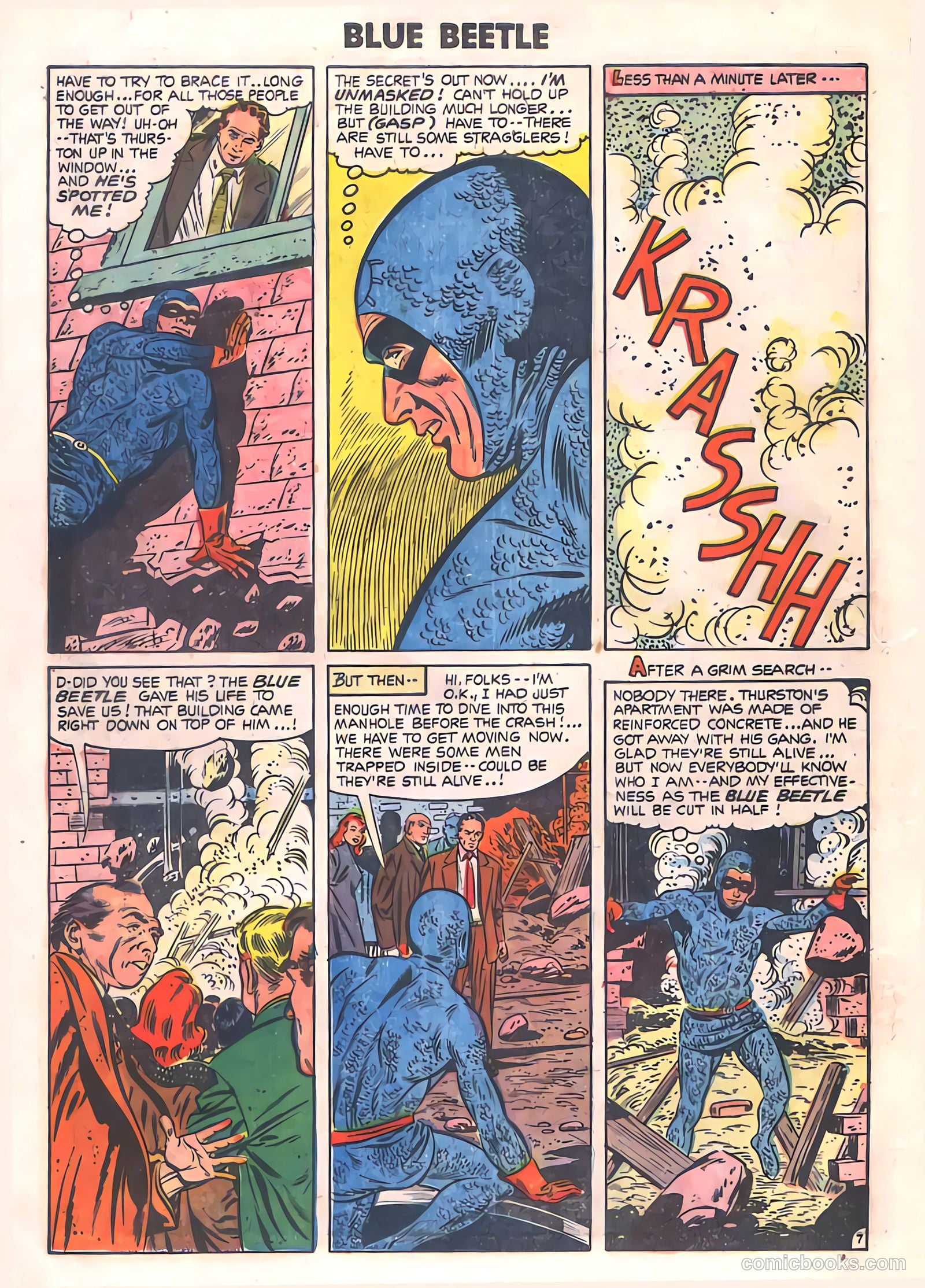 The Blue Beetle #21 — page 10 of 36