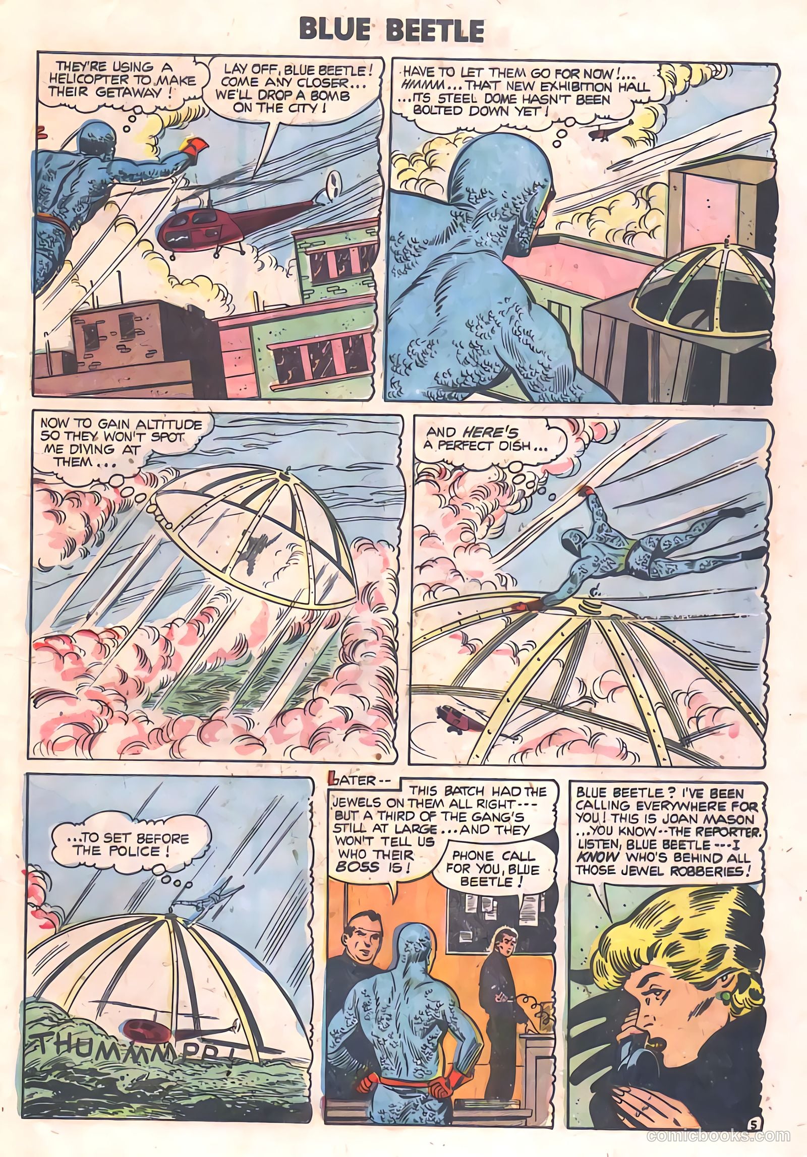 The Blue Beetle #21 — page 17 of 36