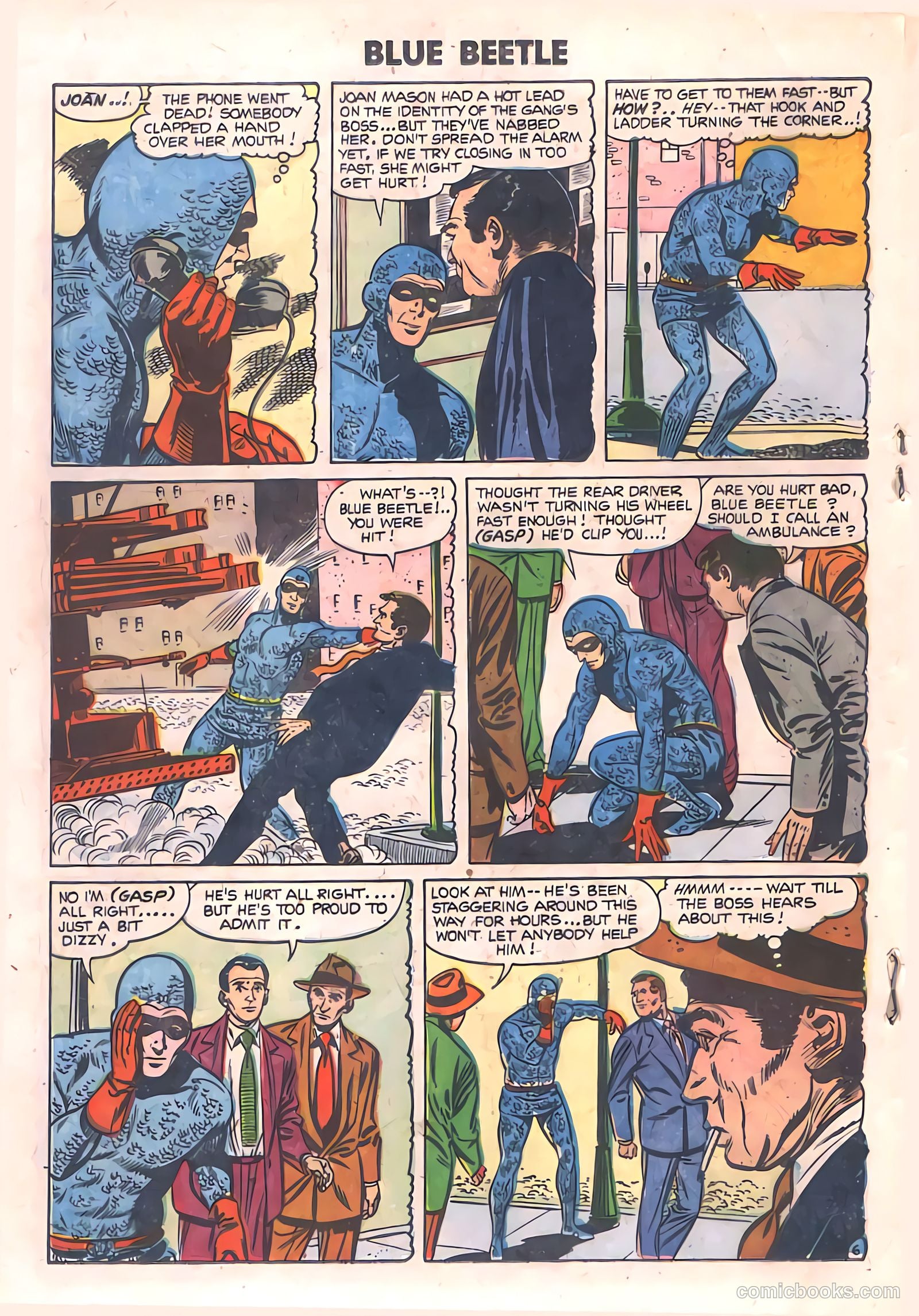The Blue Beetle #21 — page 18 of 36