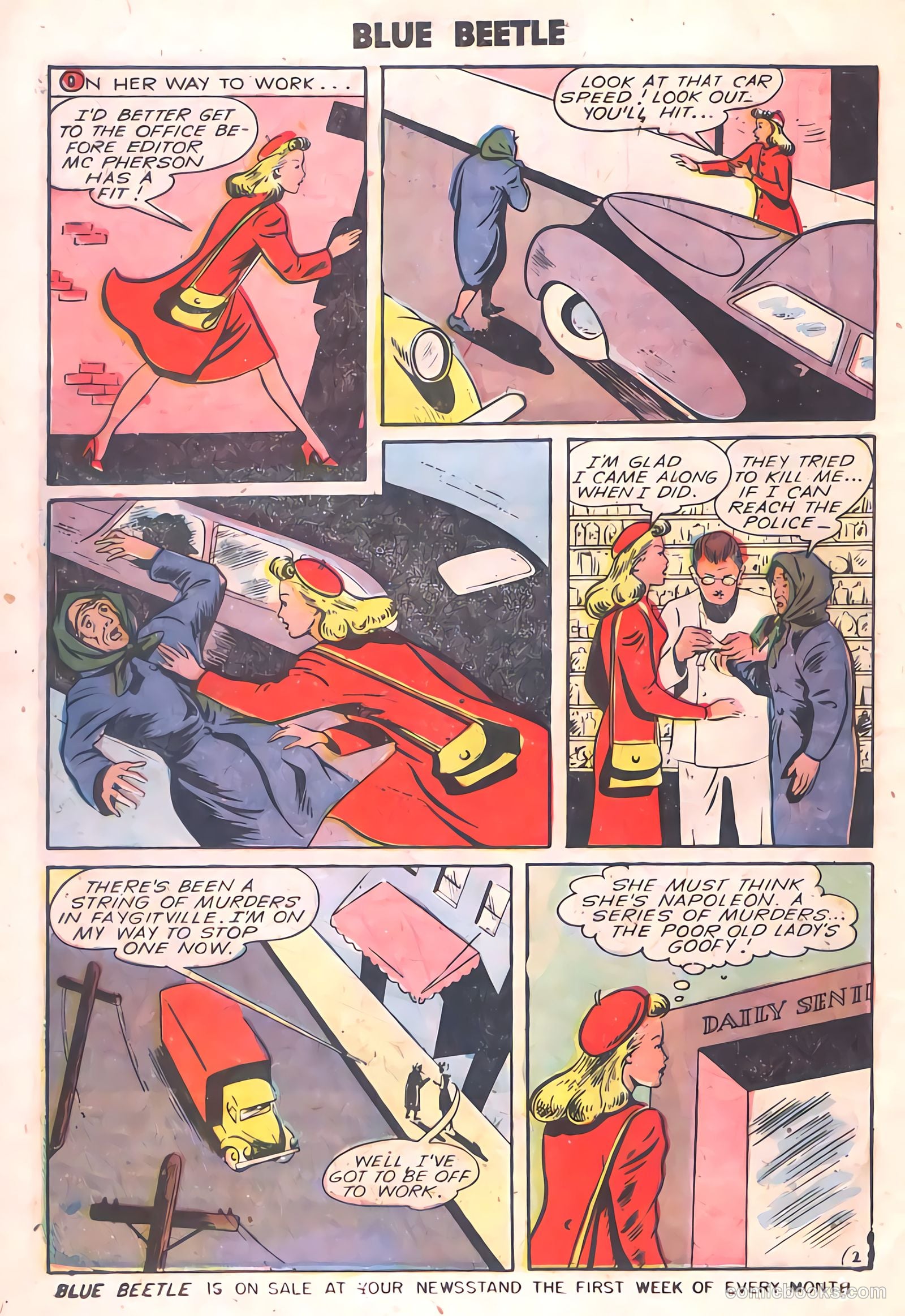 The Blue Beetle #21 — page 24 of 36