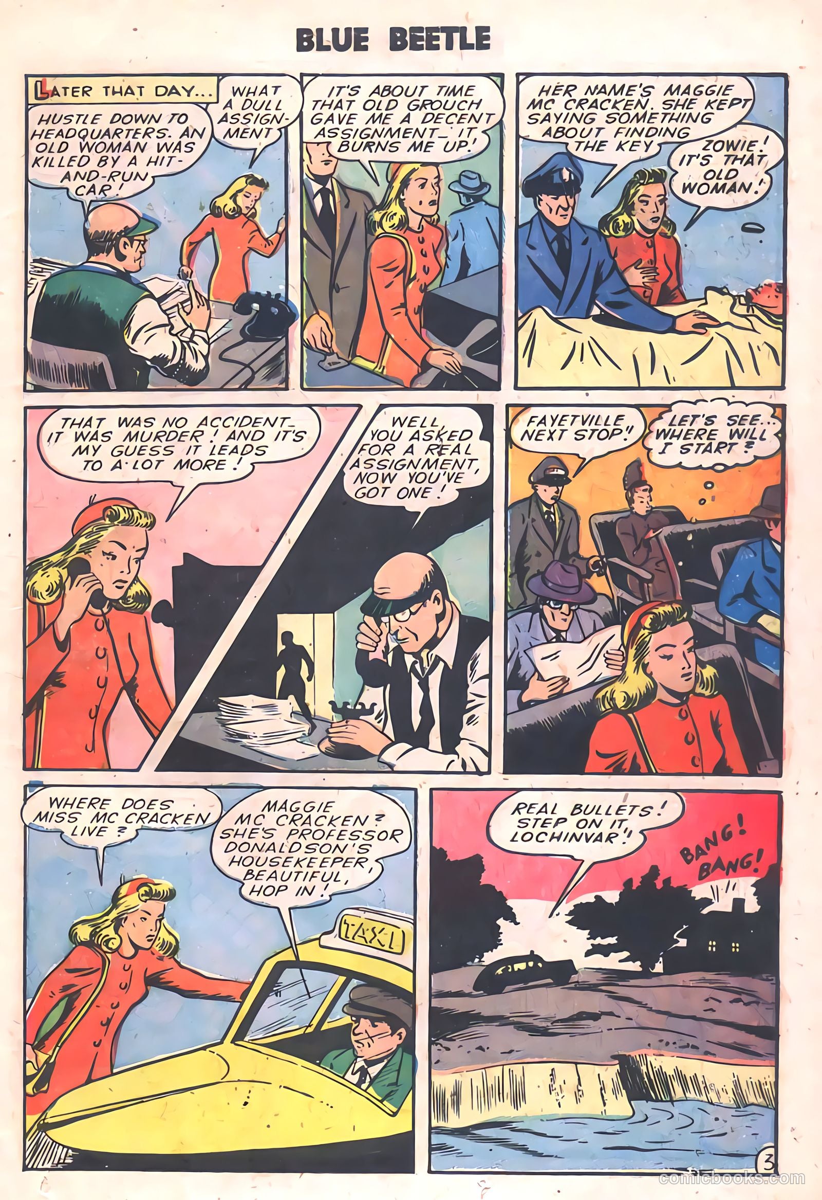 The Blue Beetle #21 — page 25 of 36
