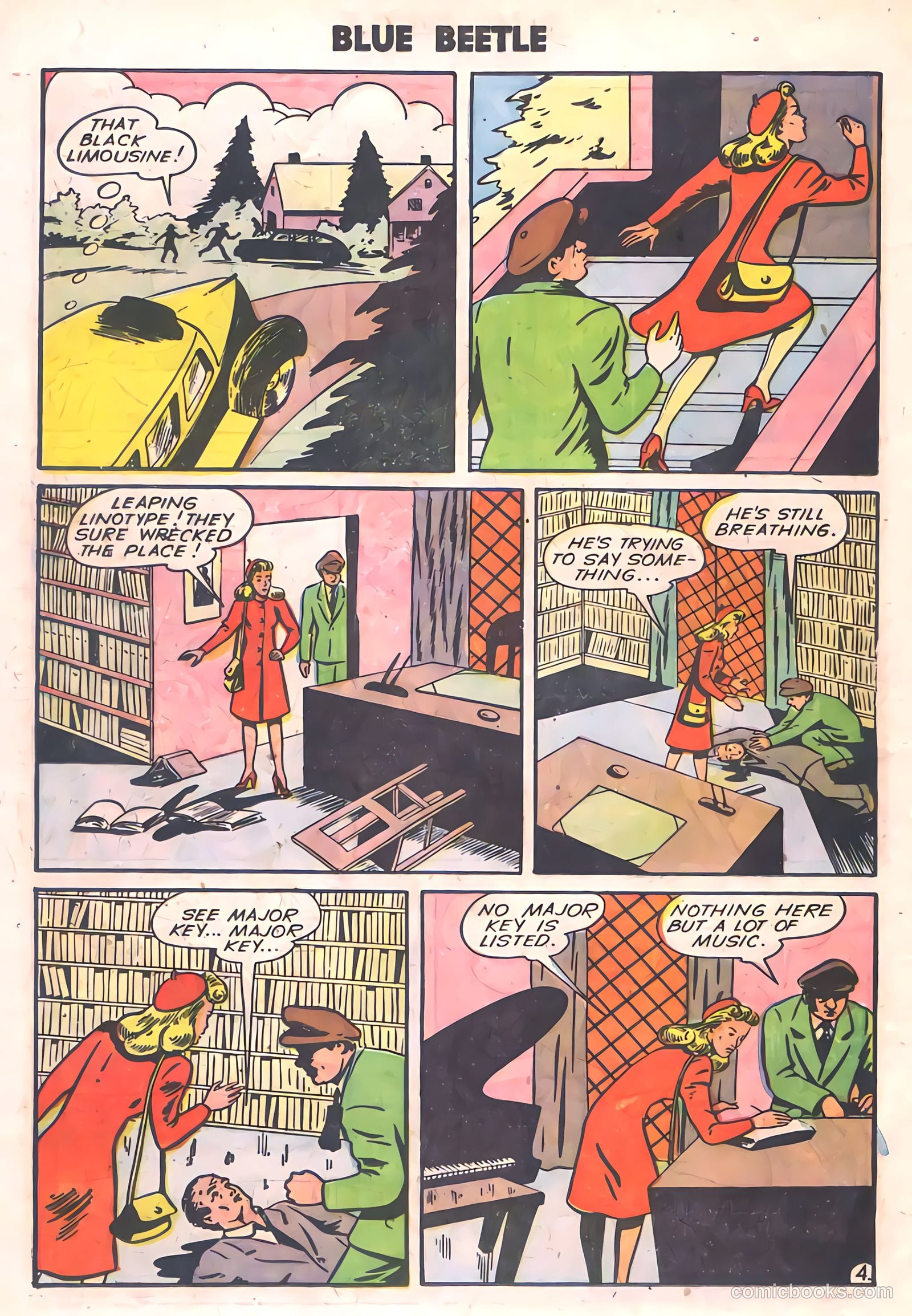 The Blue Beetle #21 — page 26 of 36