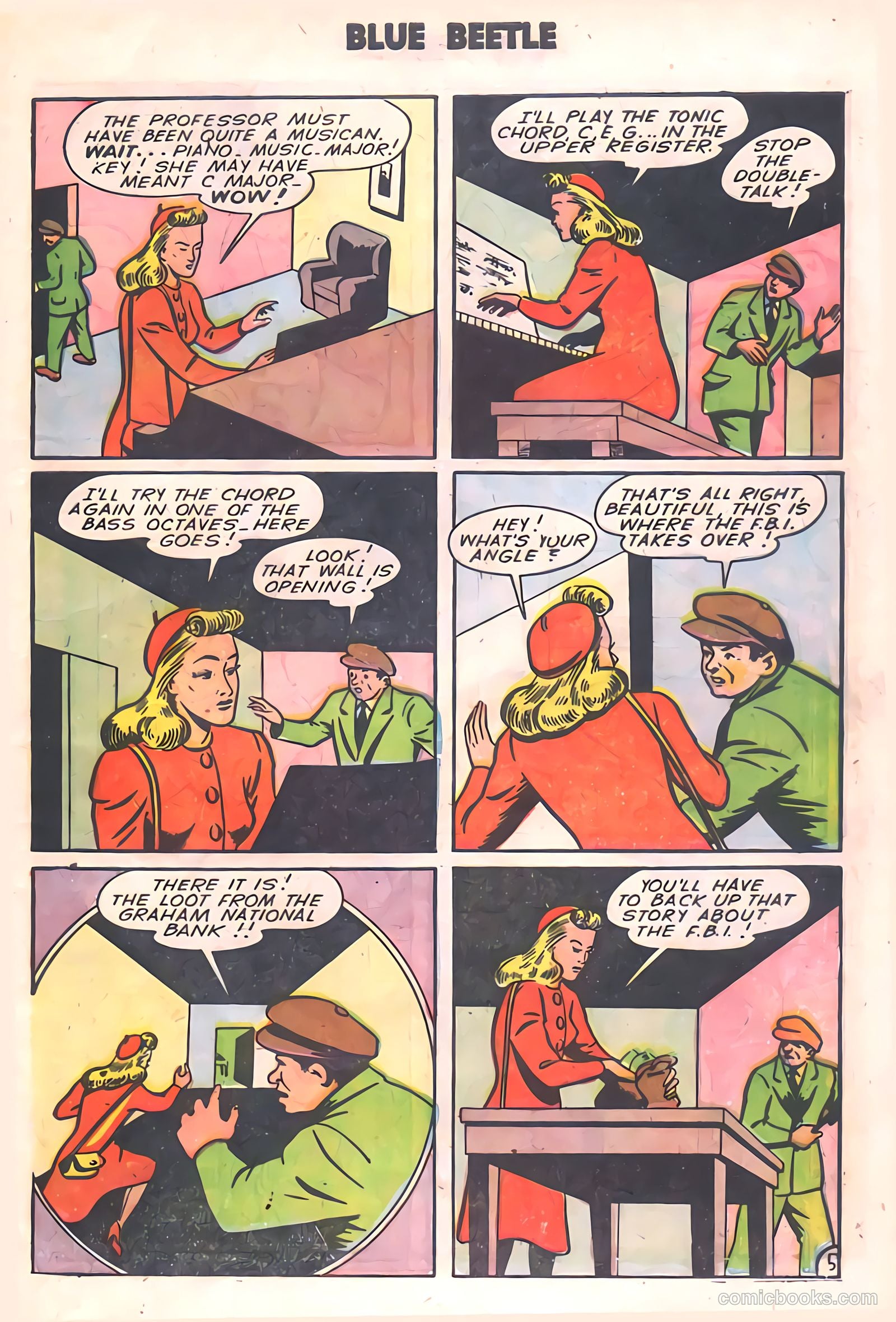The Blue Beetle #21 — page 27 of 36