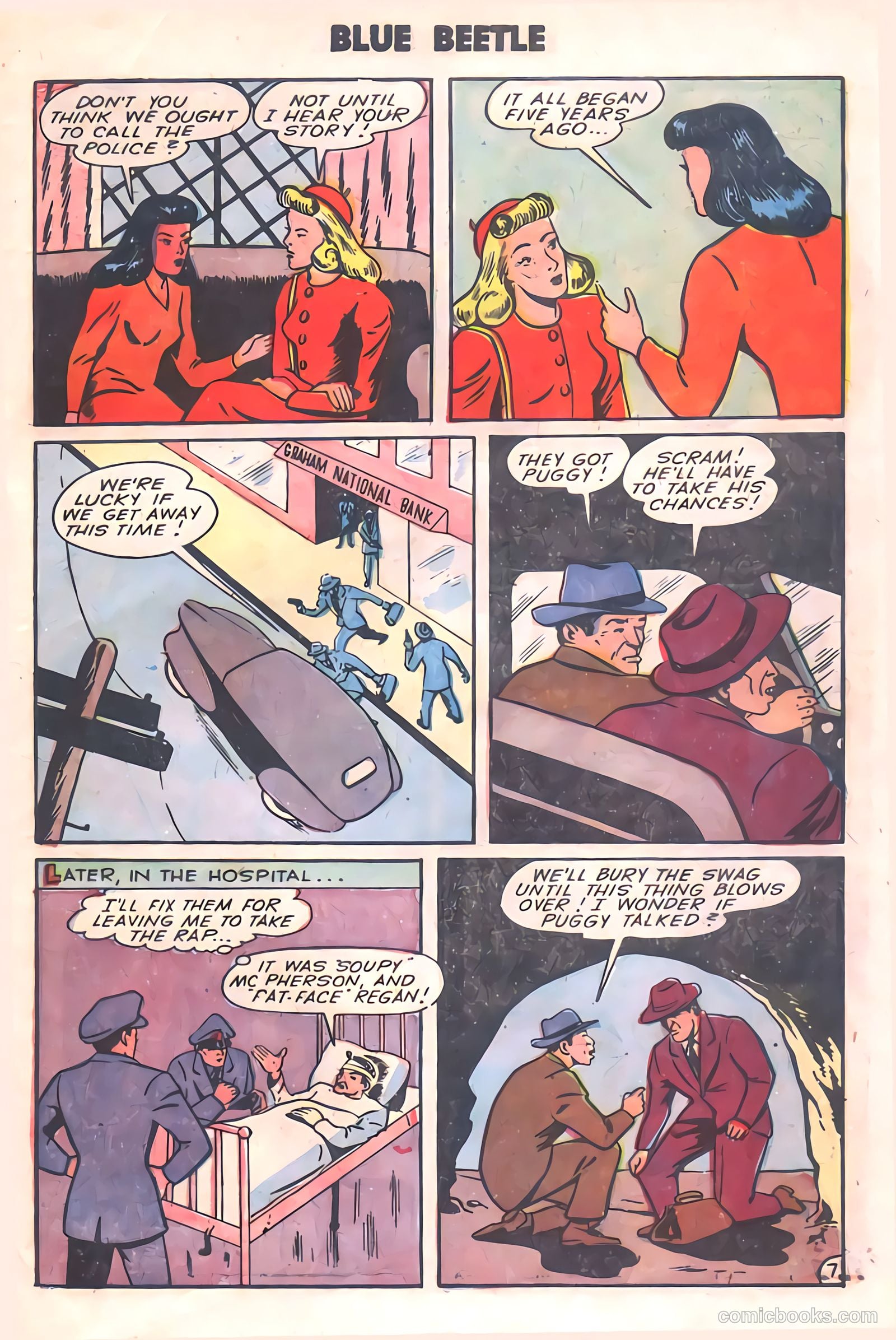 The Blue Beetle #21 — page 29 of 36
