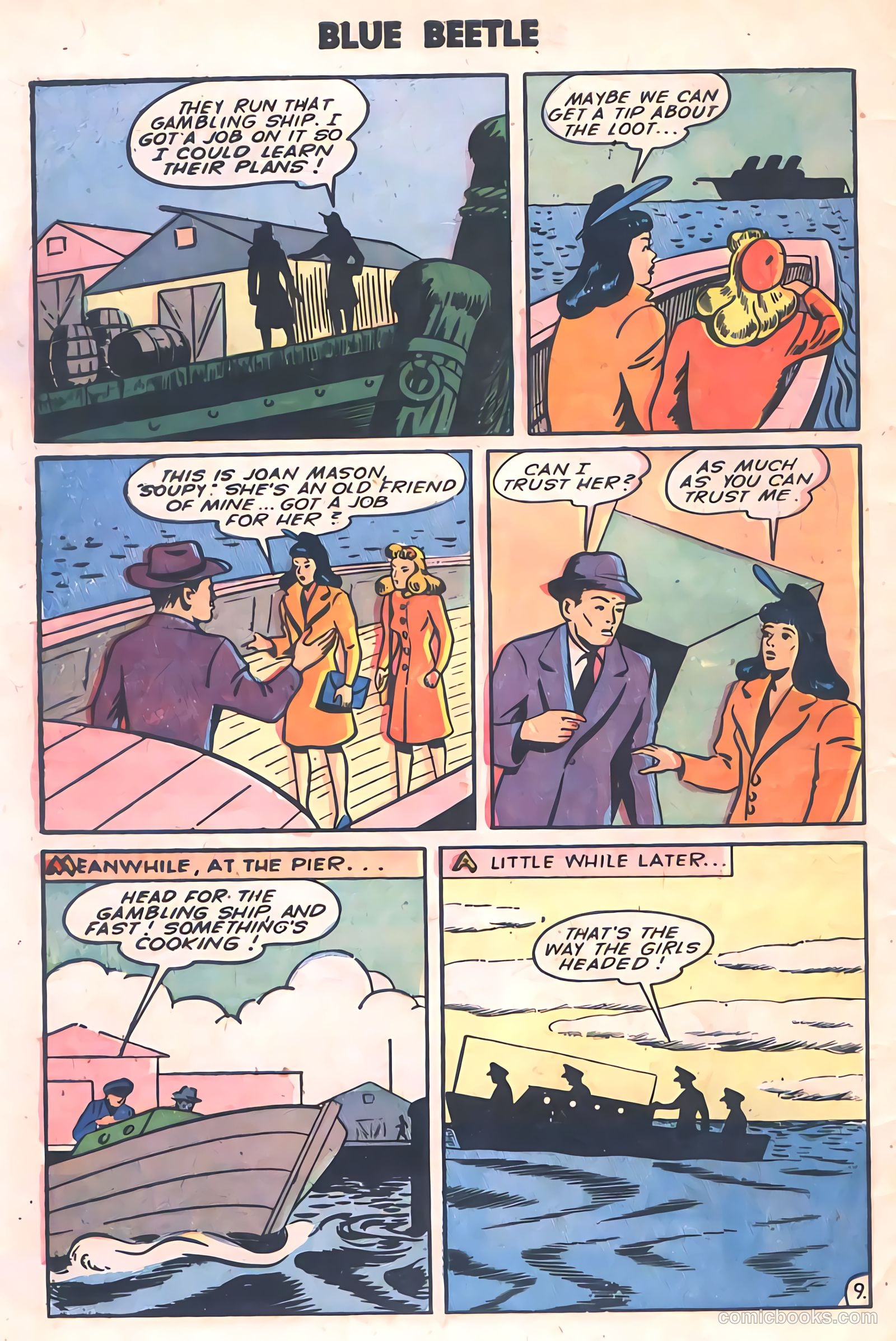 The Blue Beetle #21 — page 32 of 36