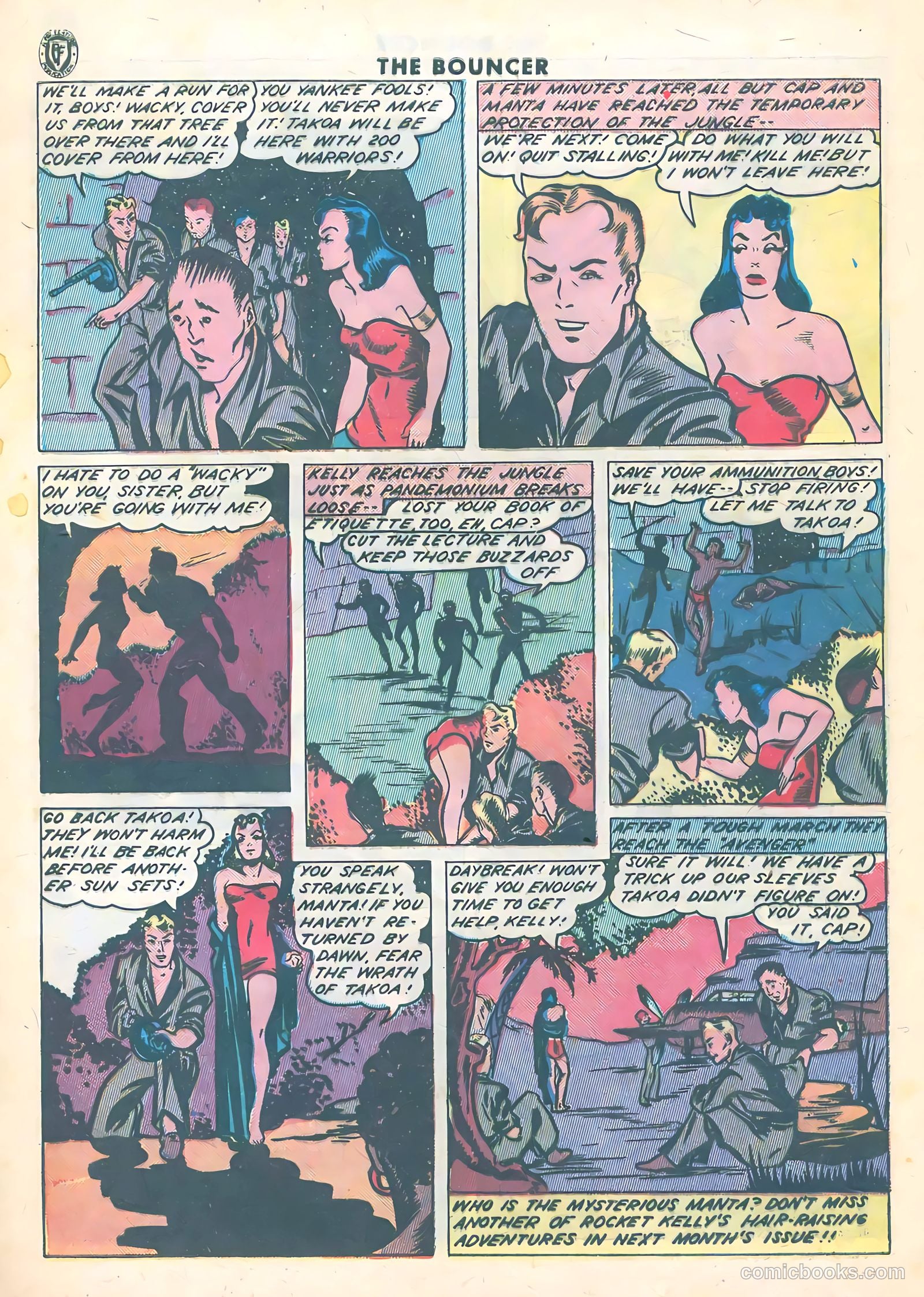 The Bouncer #12 — page 32 of 36