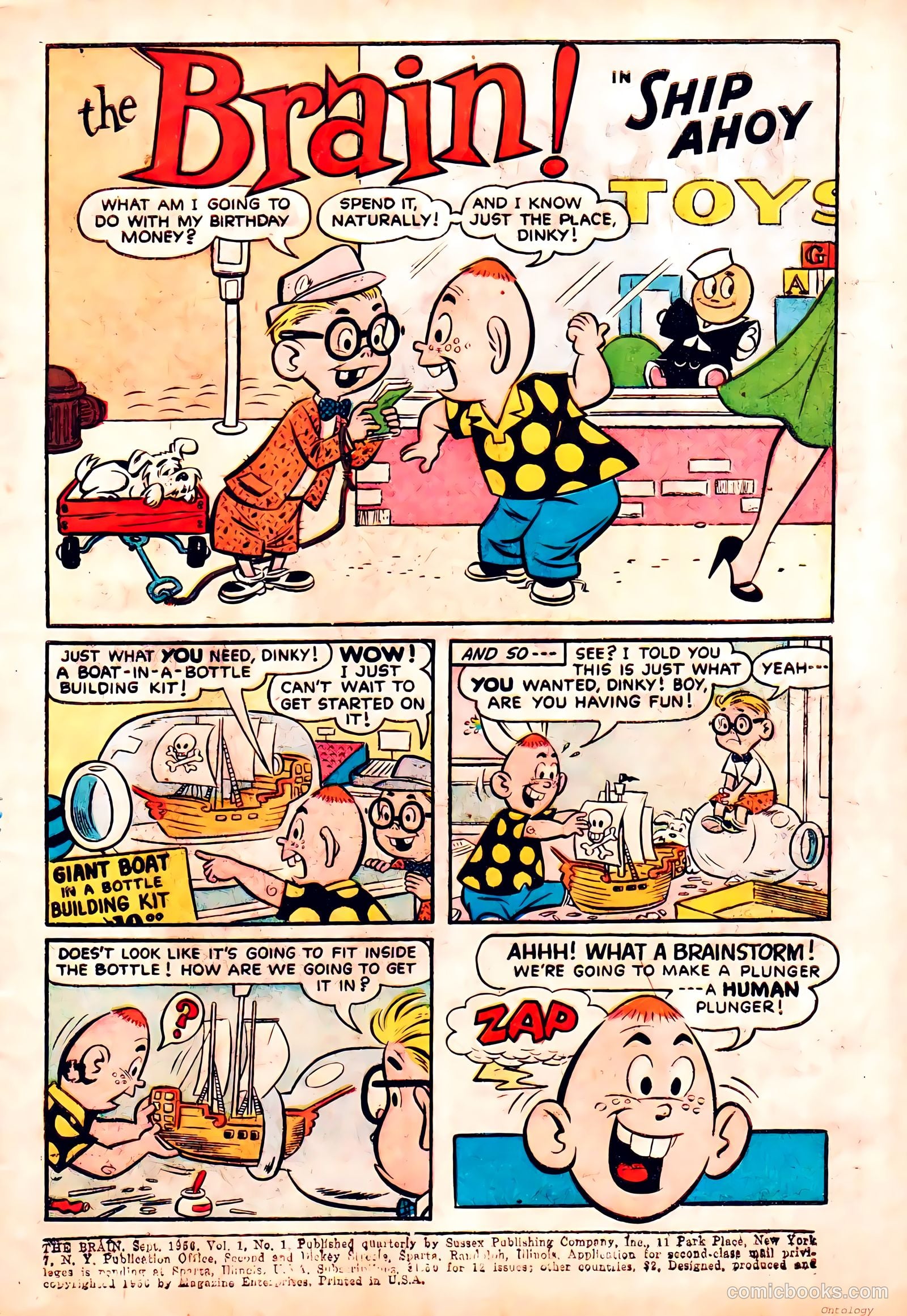The Brain #1 — page 3 of 36