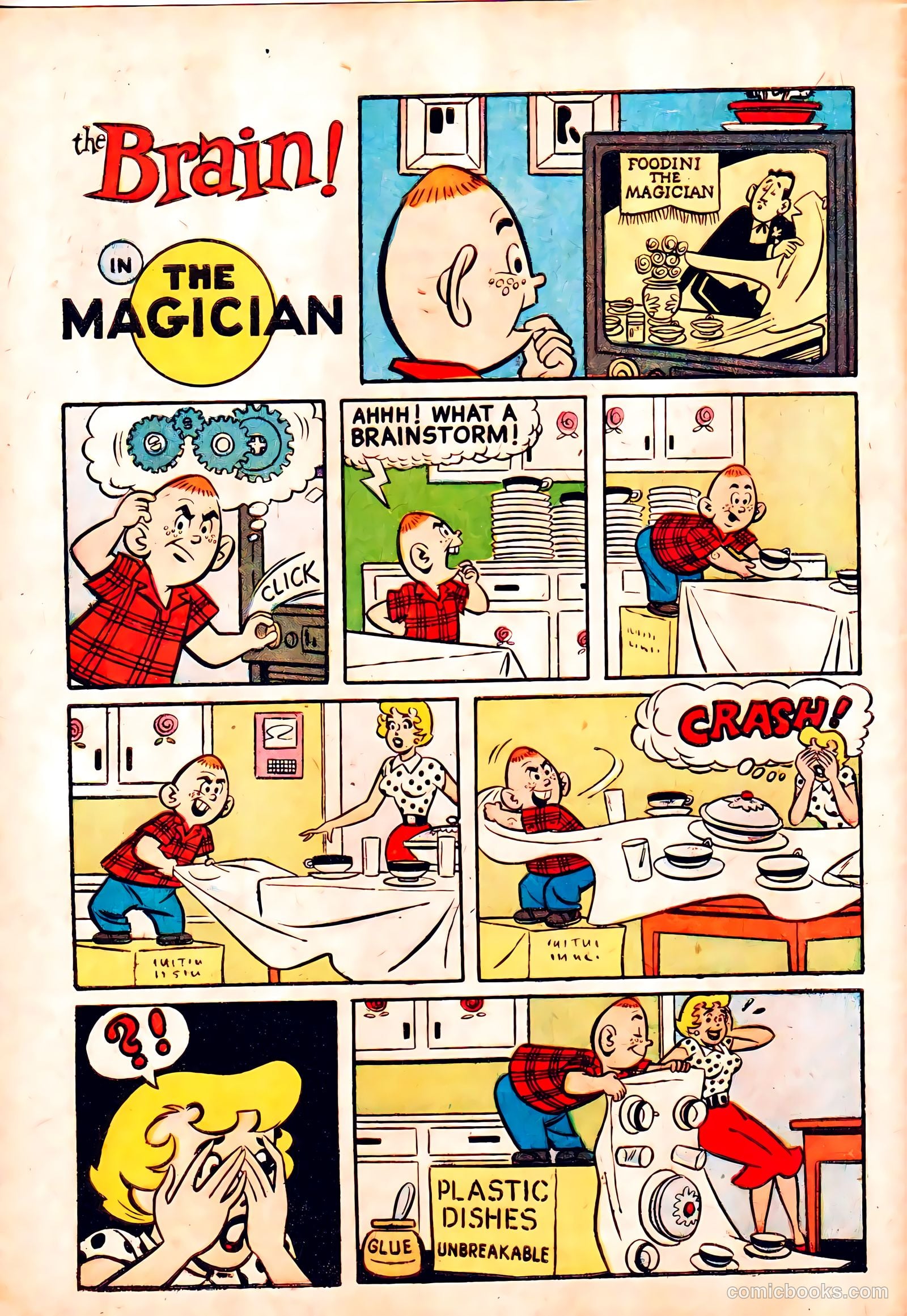 The Brain #1 — page 10 of 36