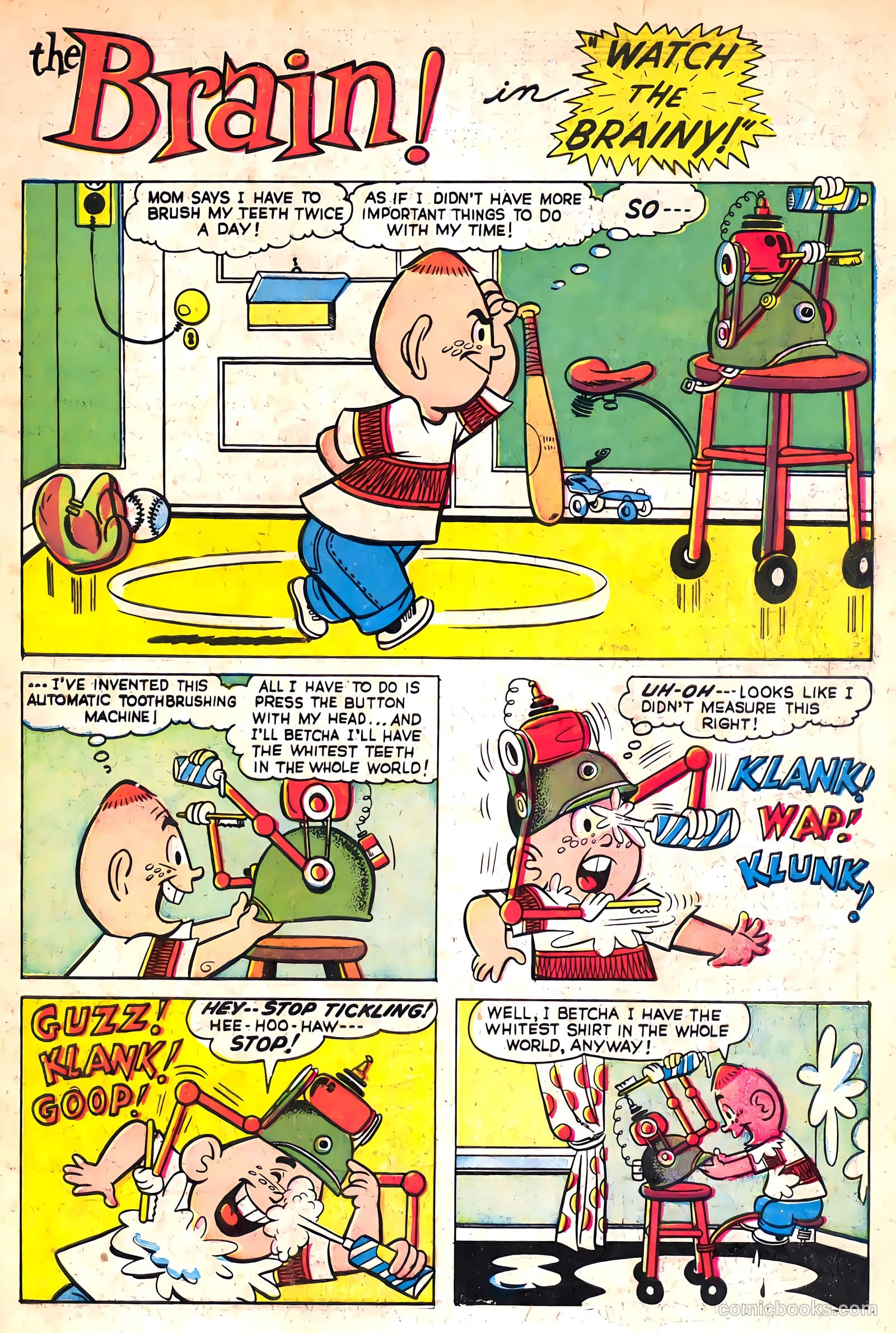 The Brain #14 — page 3 of 36