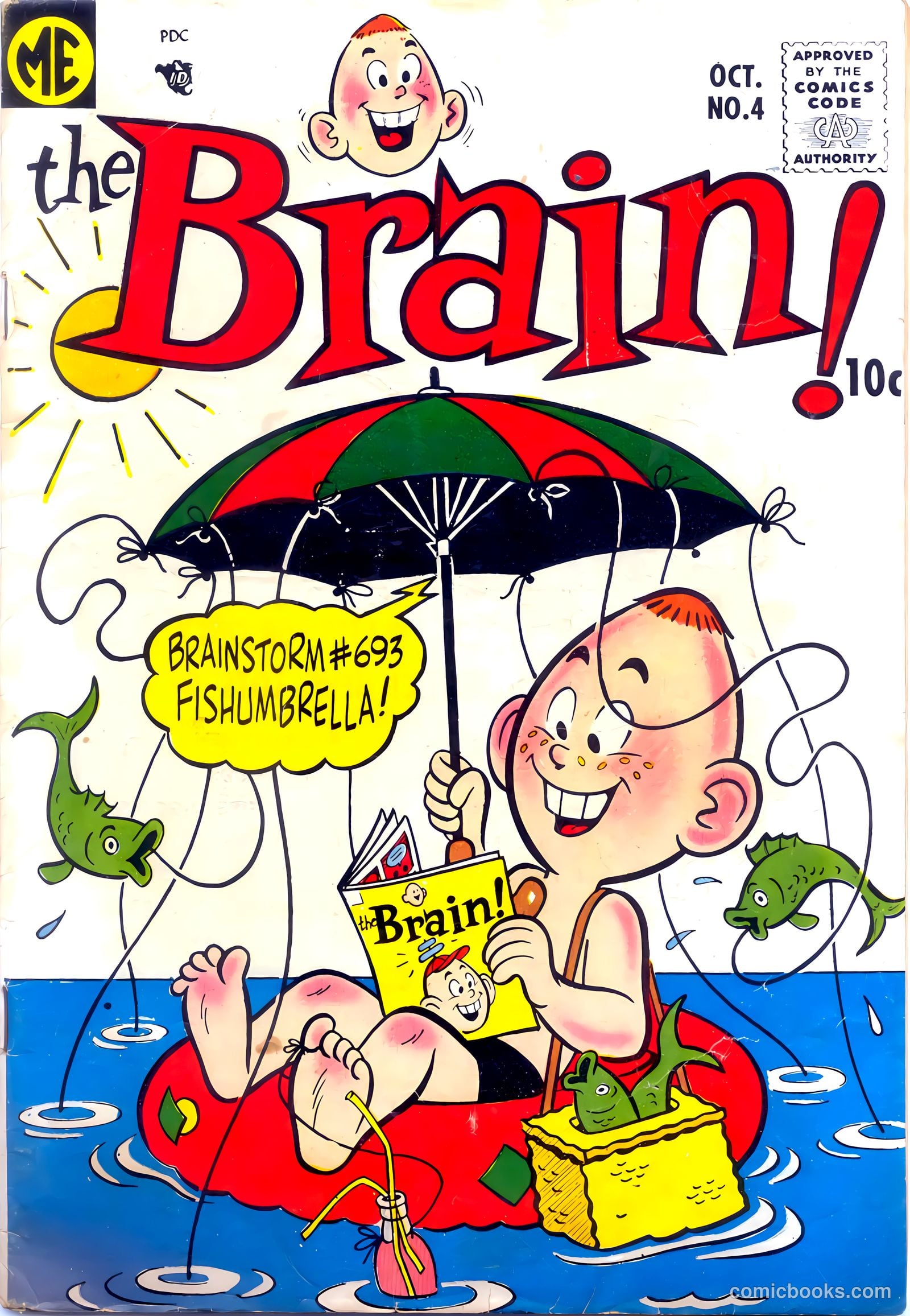 The Brain #4 — page 1 of 36
