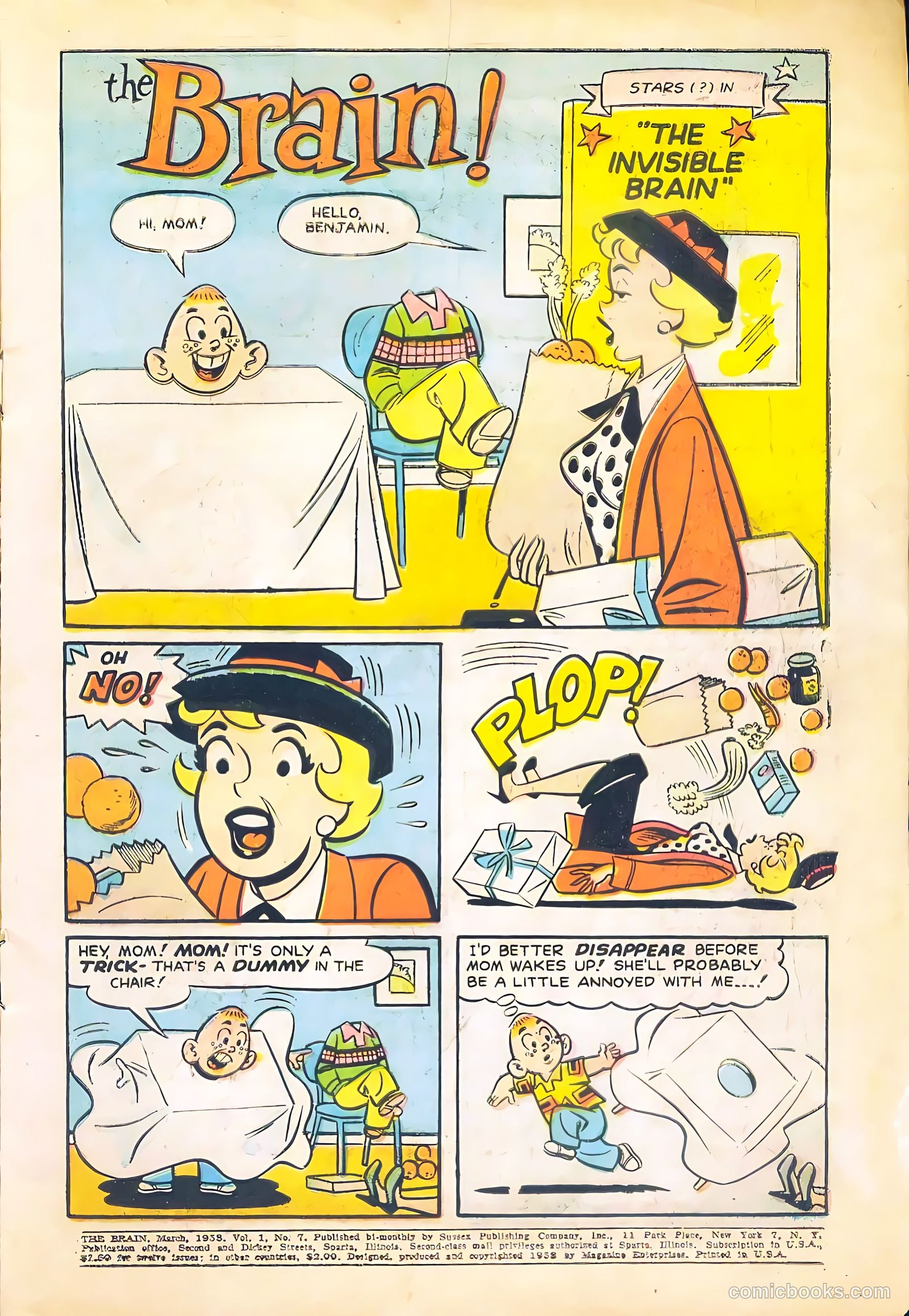 The Brain #7 — page 3 of 36