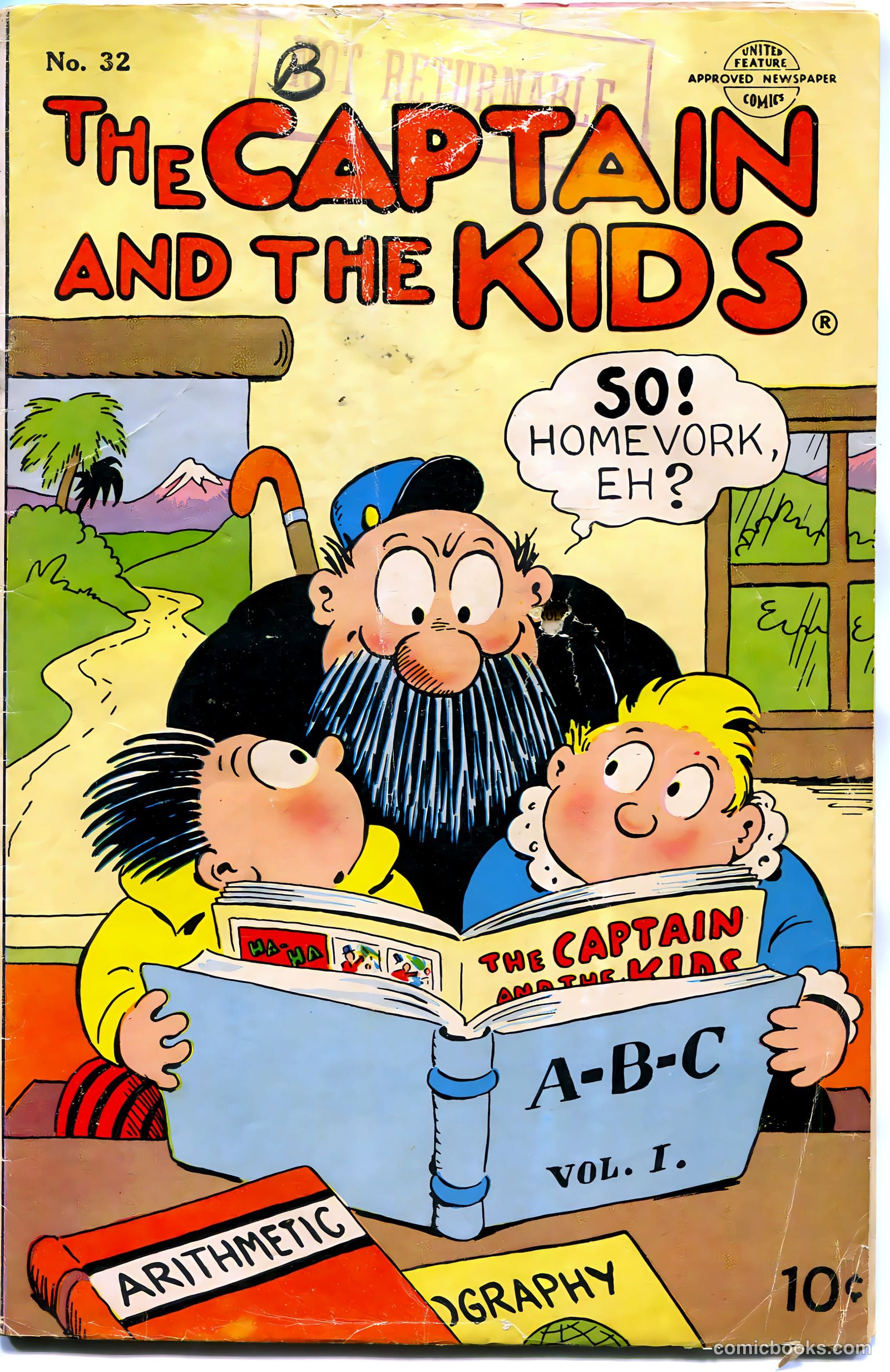 The Captain and the Kids #32 — page 1 of 36