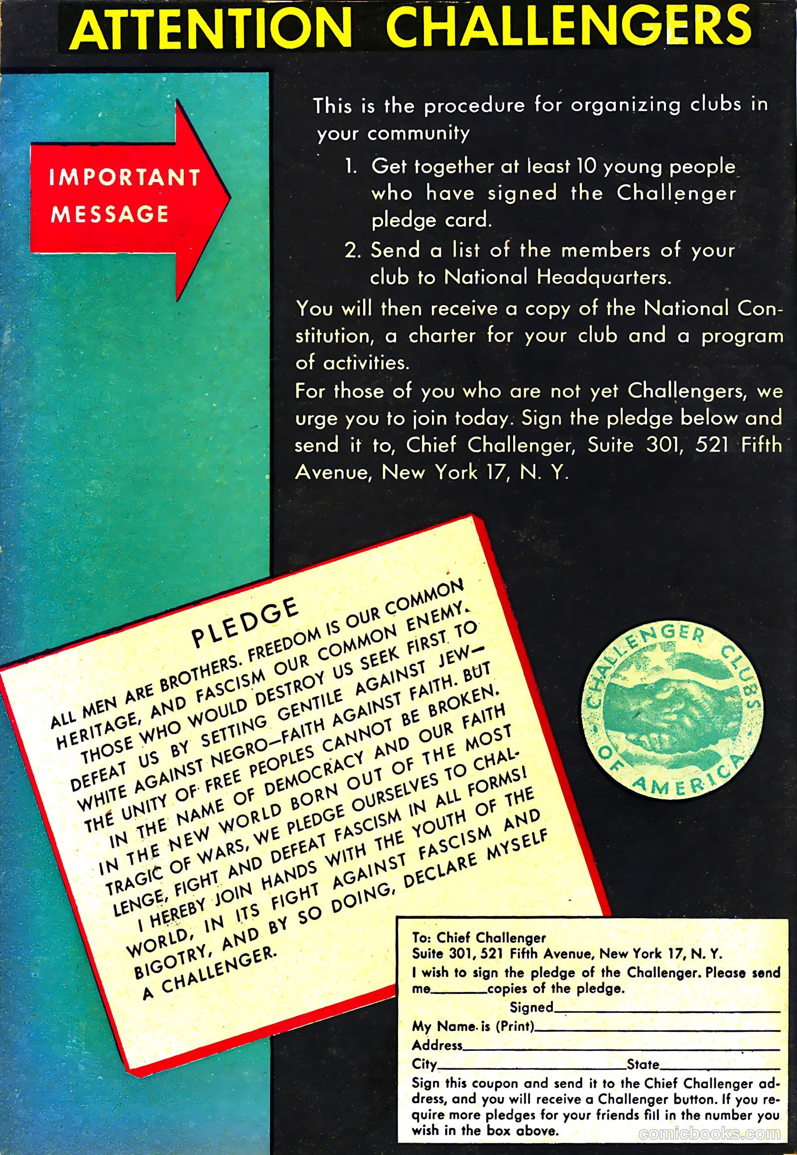 The Challenger #4 — page 69 of 69