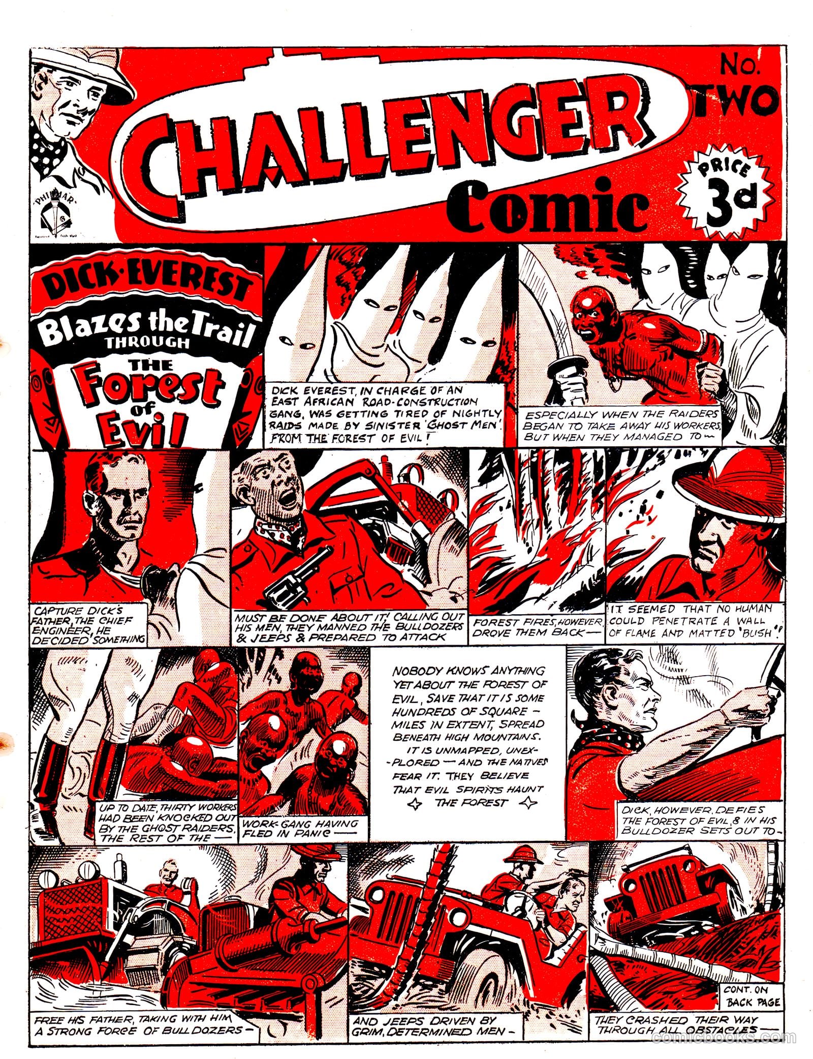 The Challenger Comic #2 — page 1 of 8