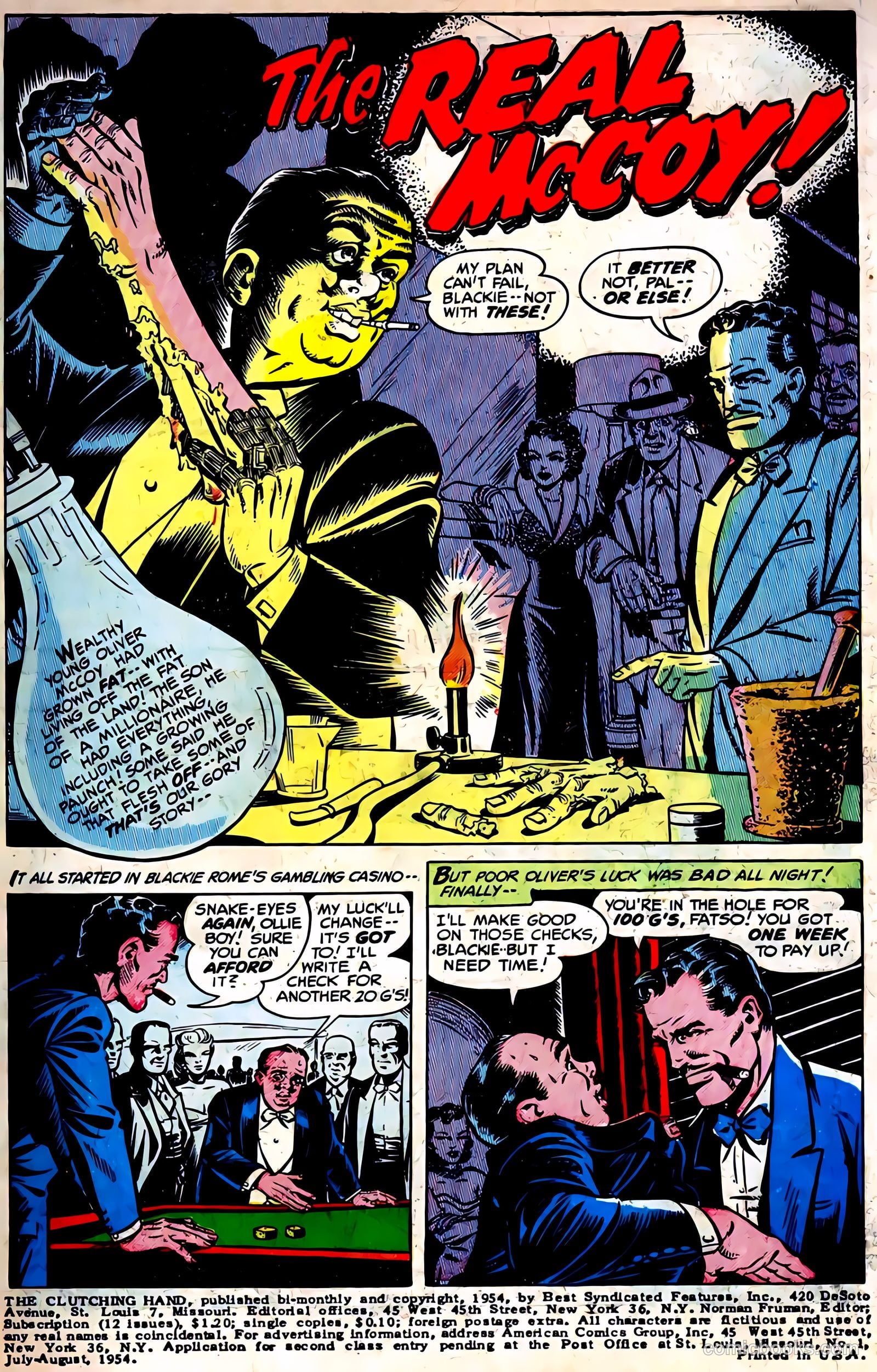 The Clutching Hand #1 — page 3 of 36