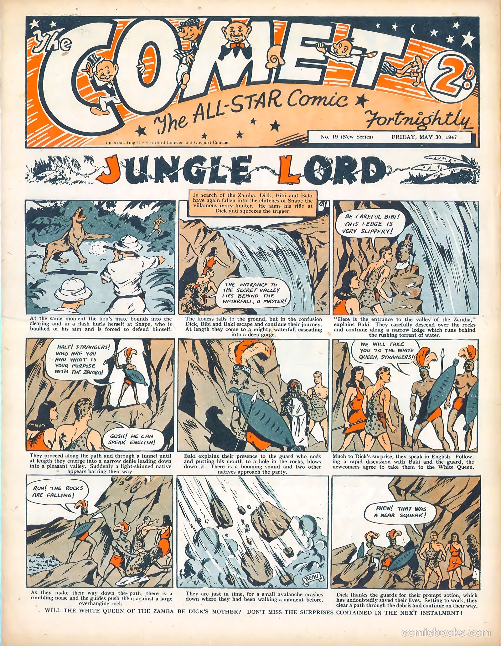 The Comet #19 — page 1 of 8