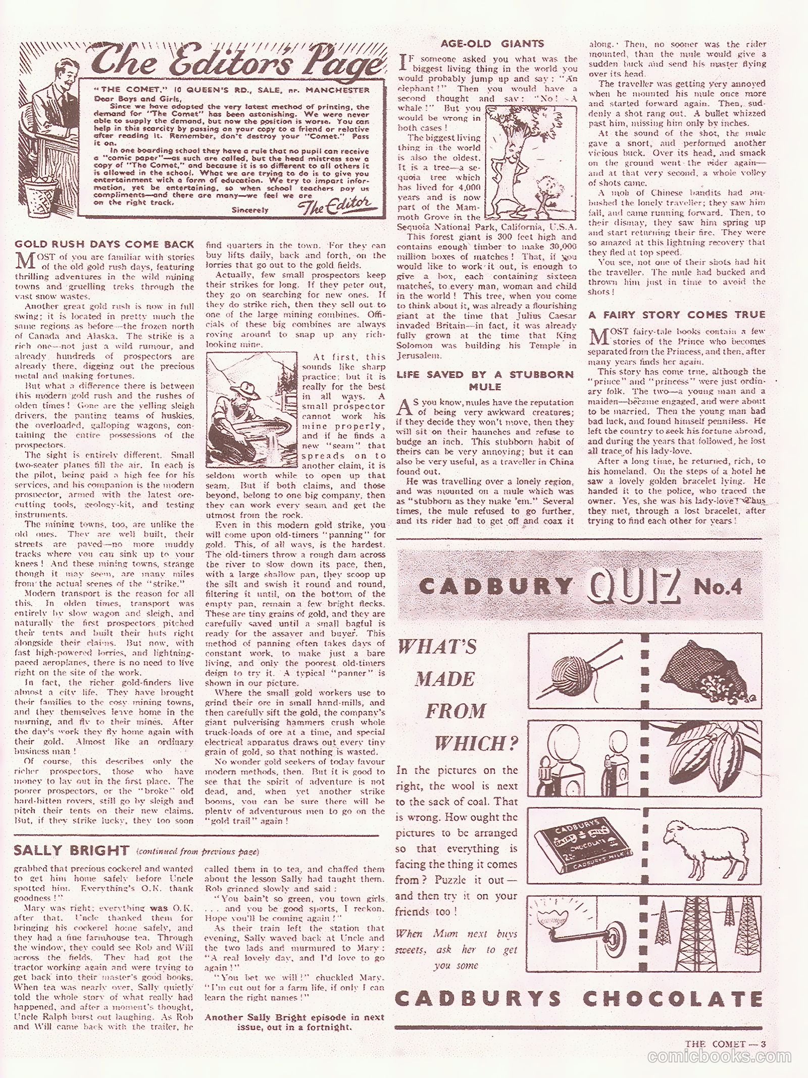 The Comet #20 — page 3 of 8