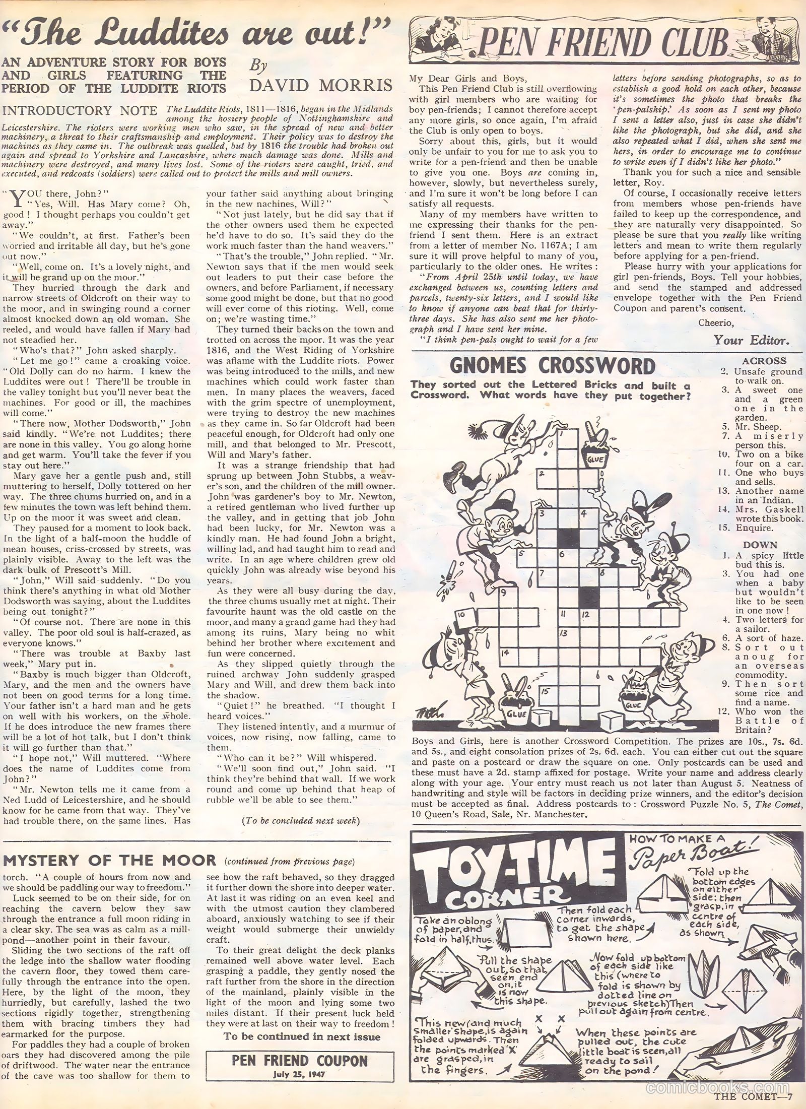 The Comet #23 — page 7 of 8