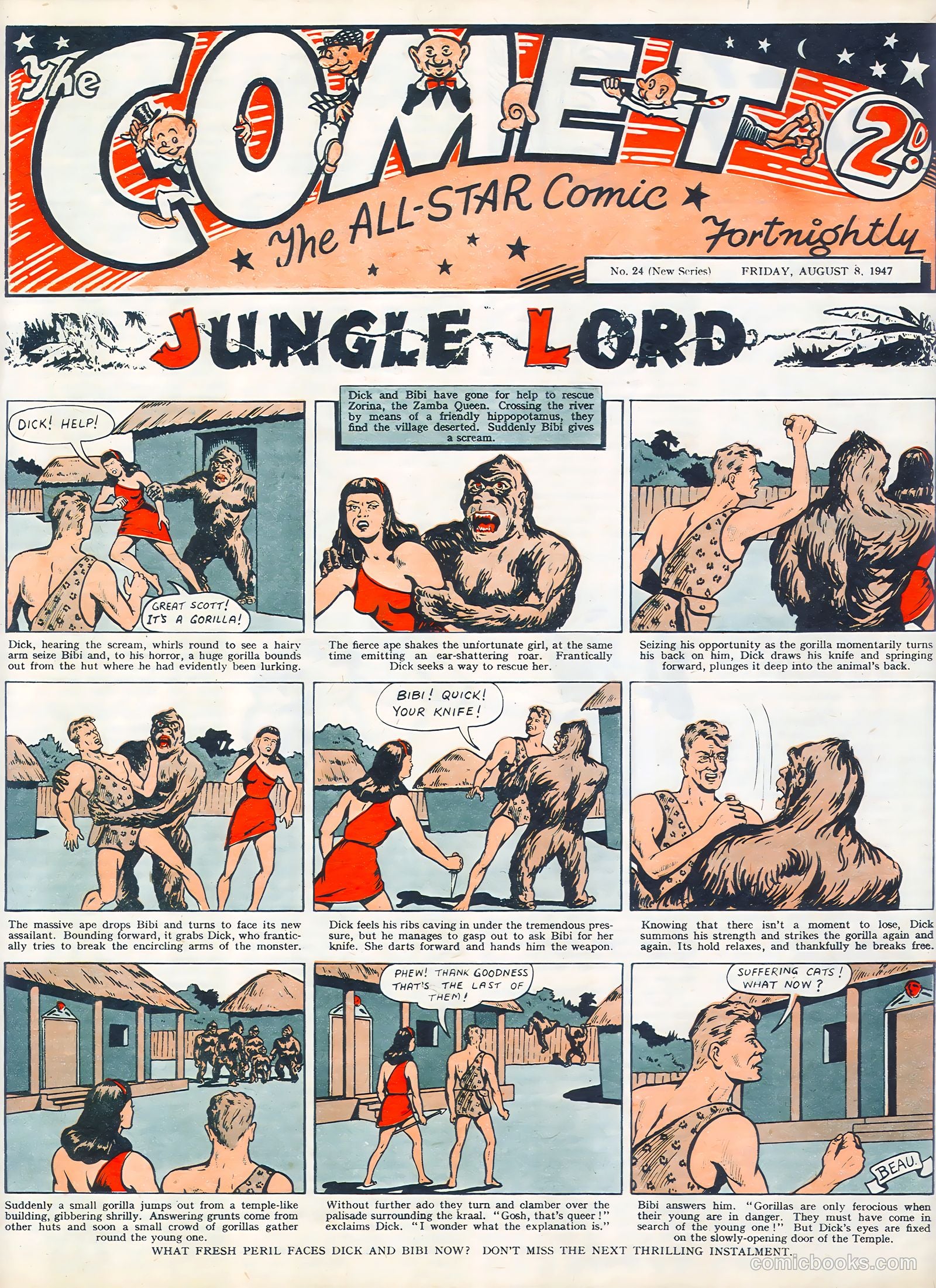 The Comet #24 — page 1 of 8