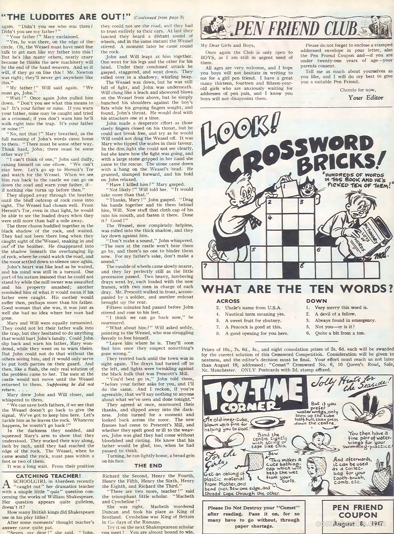 The Comet #24 — page 7 of 8