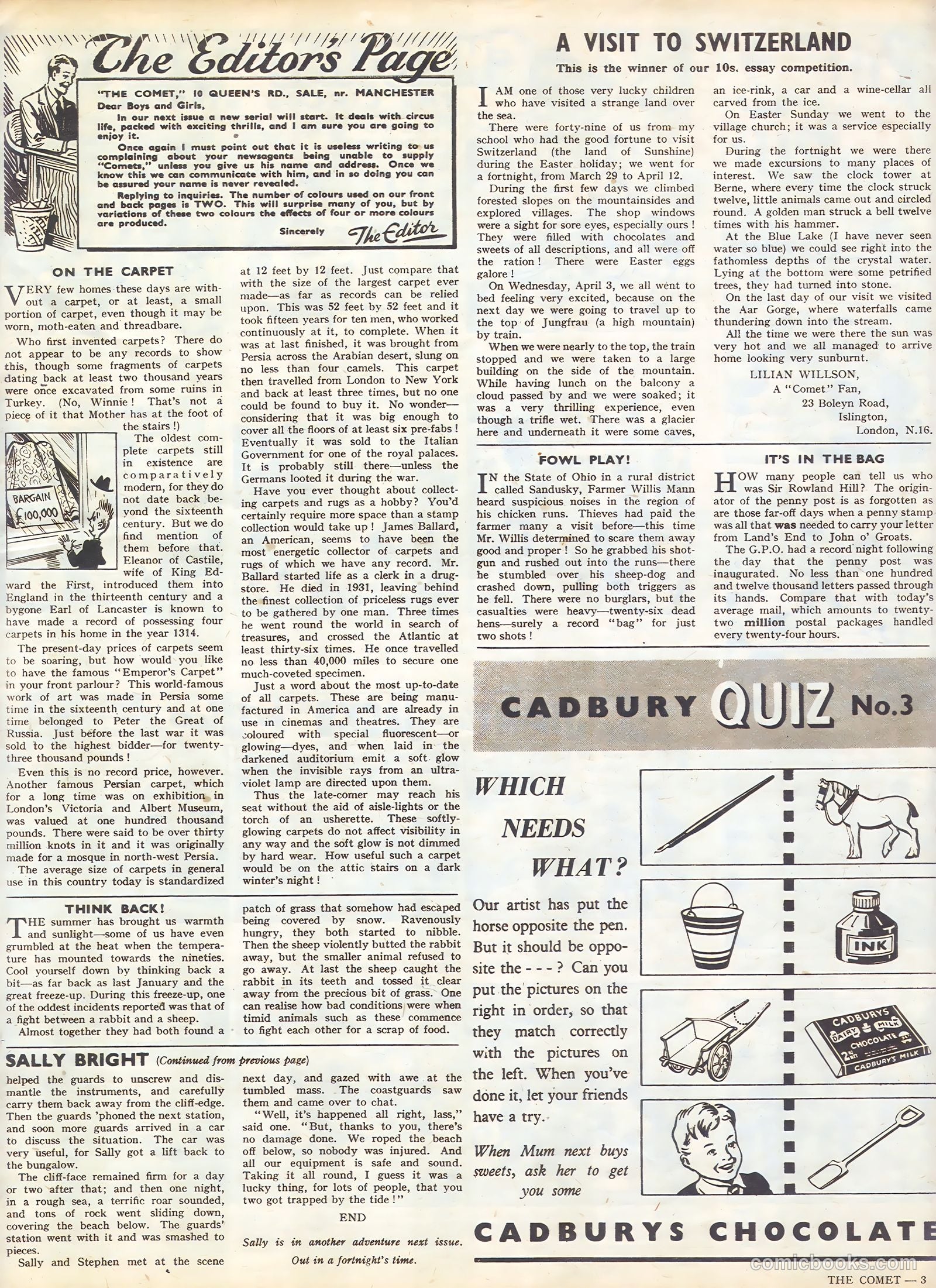 The Comet #25 — page 3 of 8
